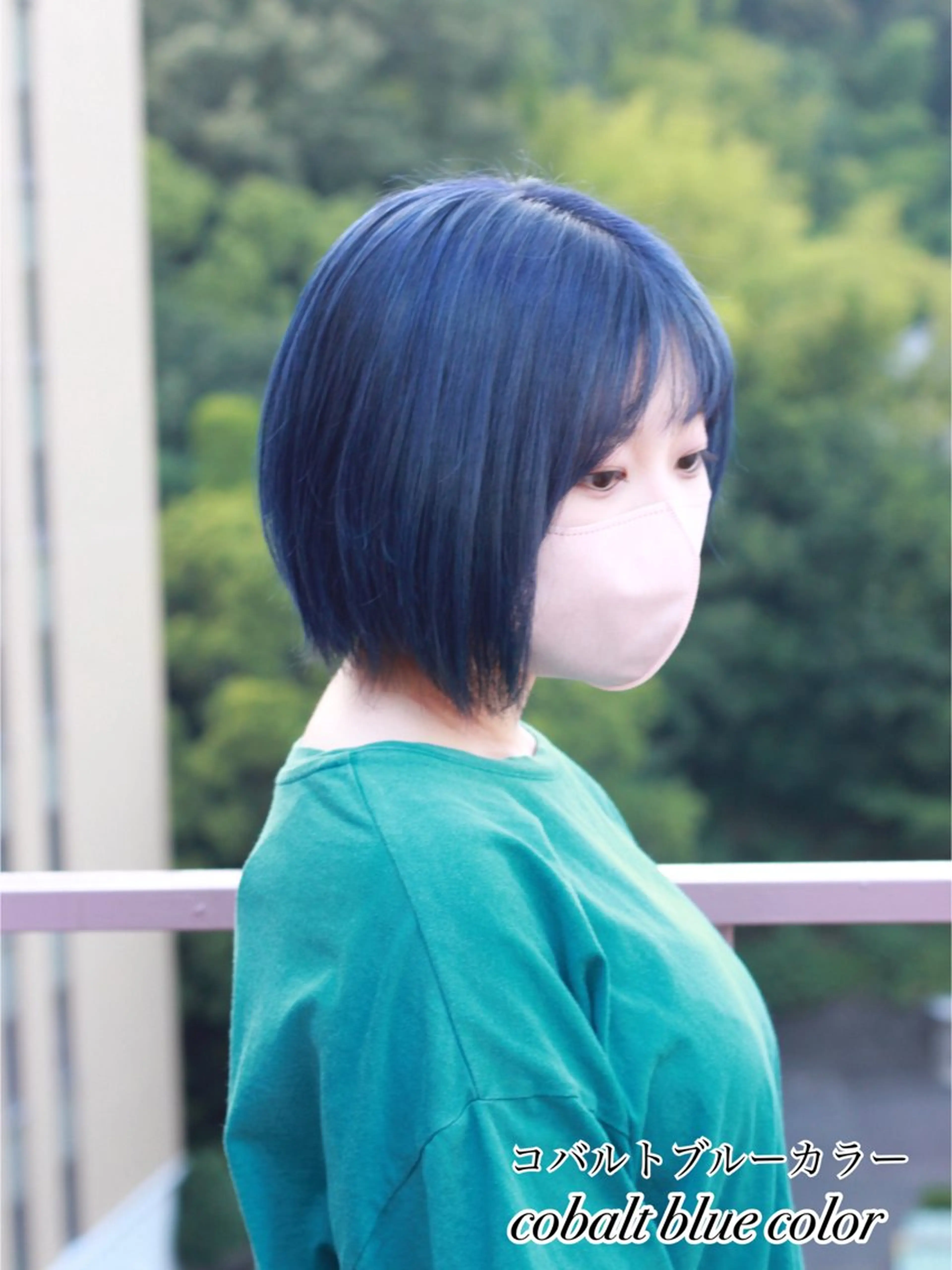 ショート カラー ブルーカラー ショートヘア ヘアカラー Viage （ビアージュ）のヘアスタイル