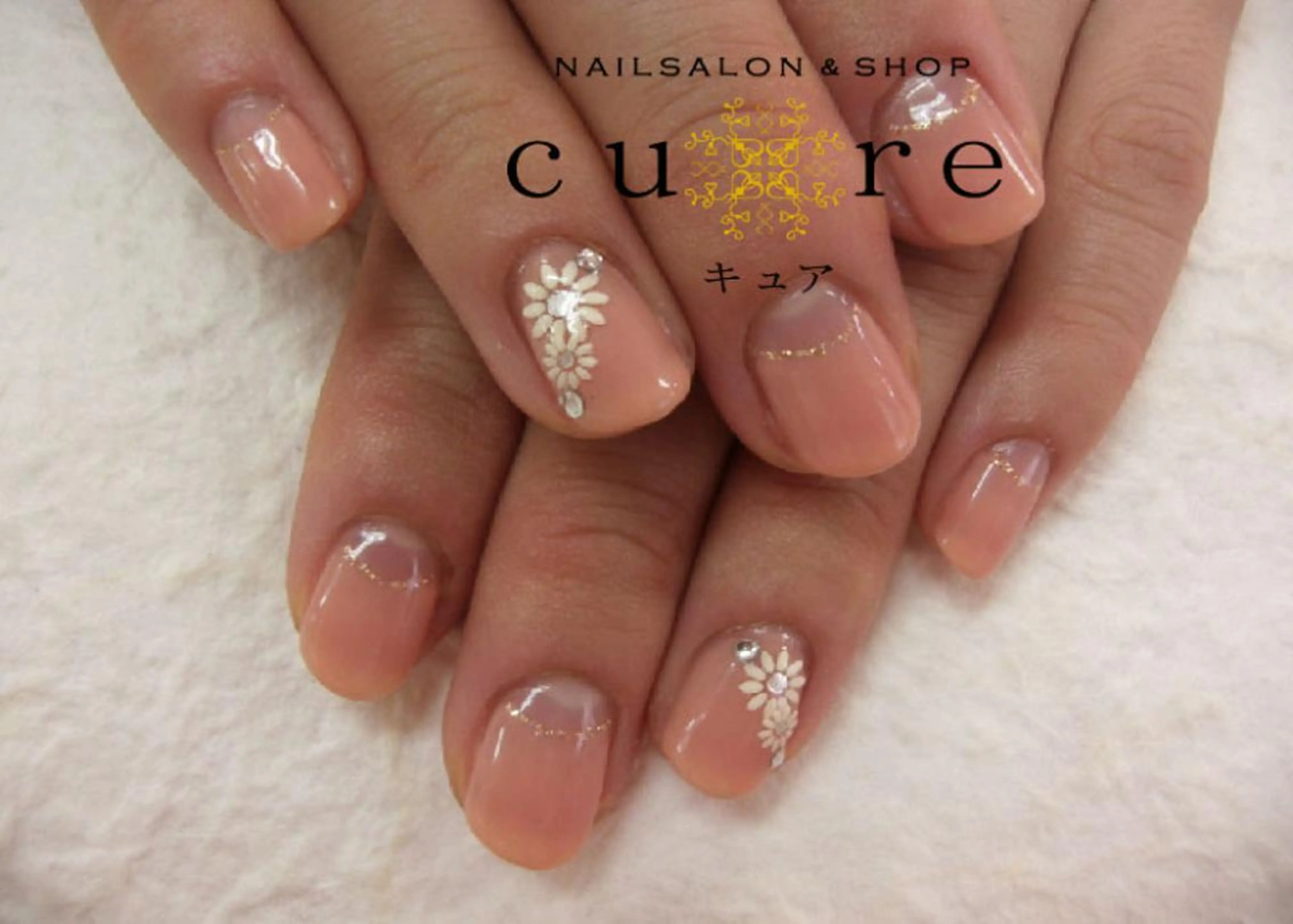 ショート ネイル ネイルサロン Cureのネイルデザイン