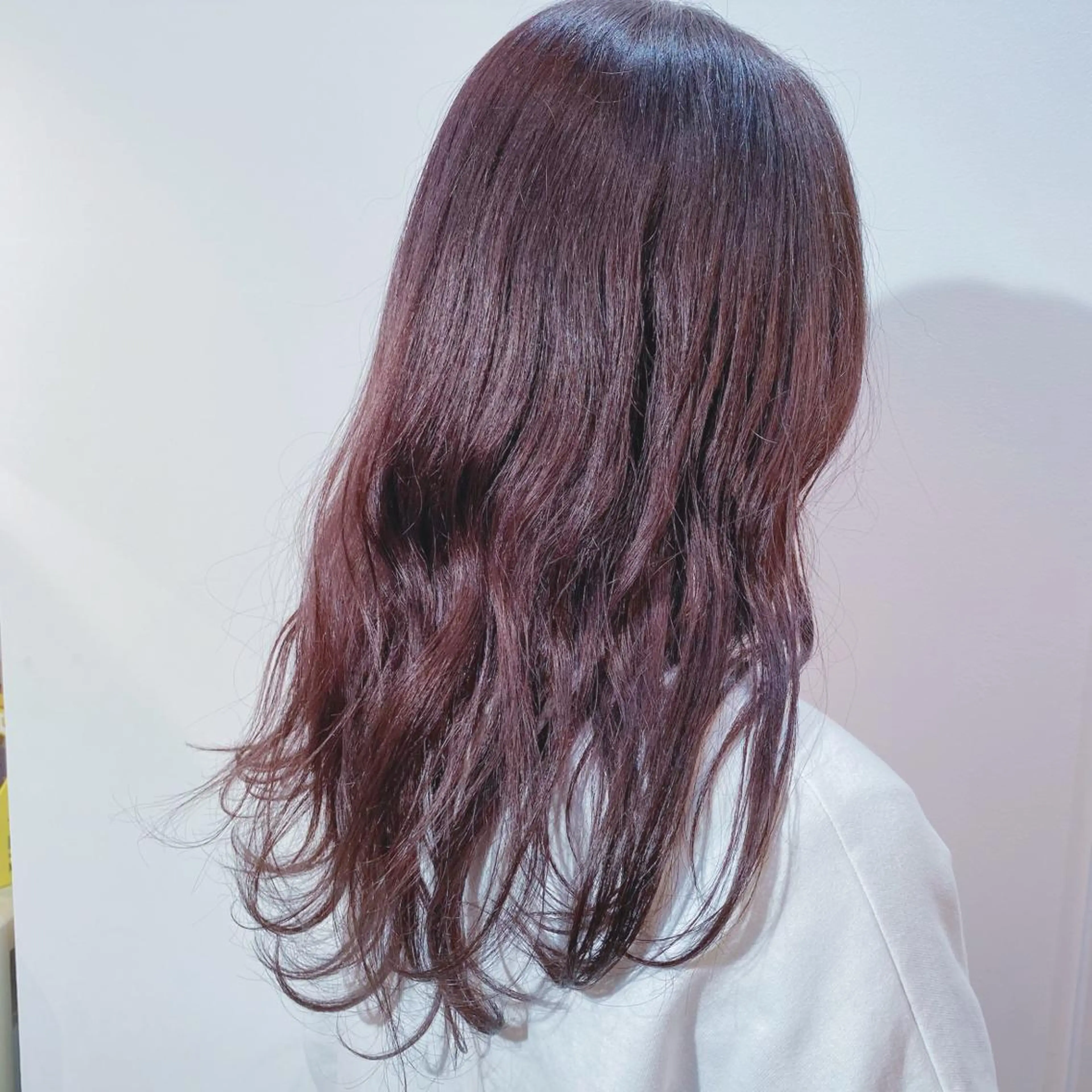 ミディアム カラー 新宿/韓国風レイヤー 髪質改善/渋谷直樹のヘアスタイル