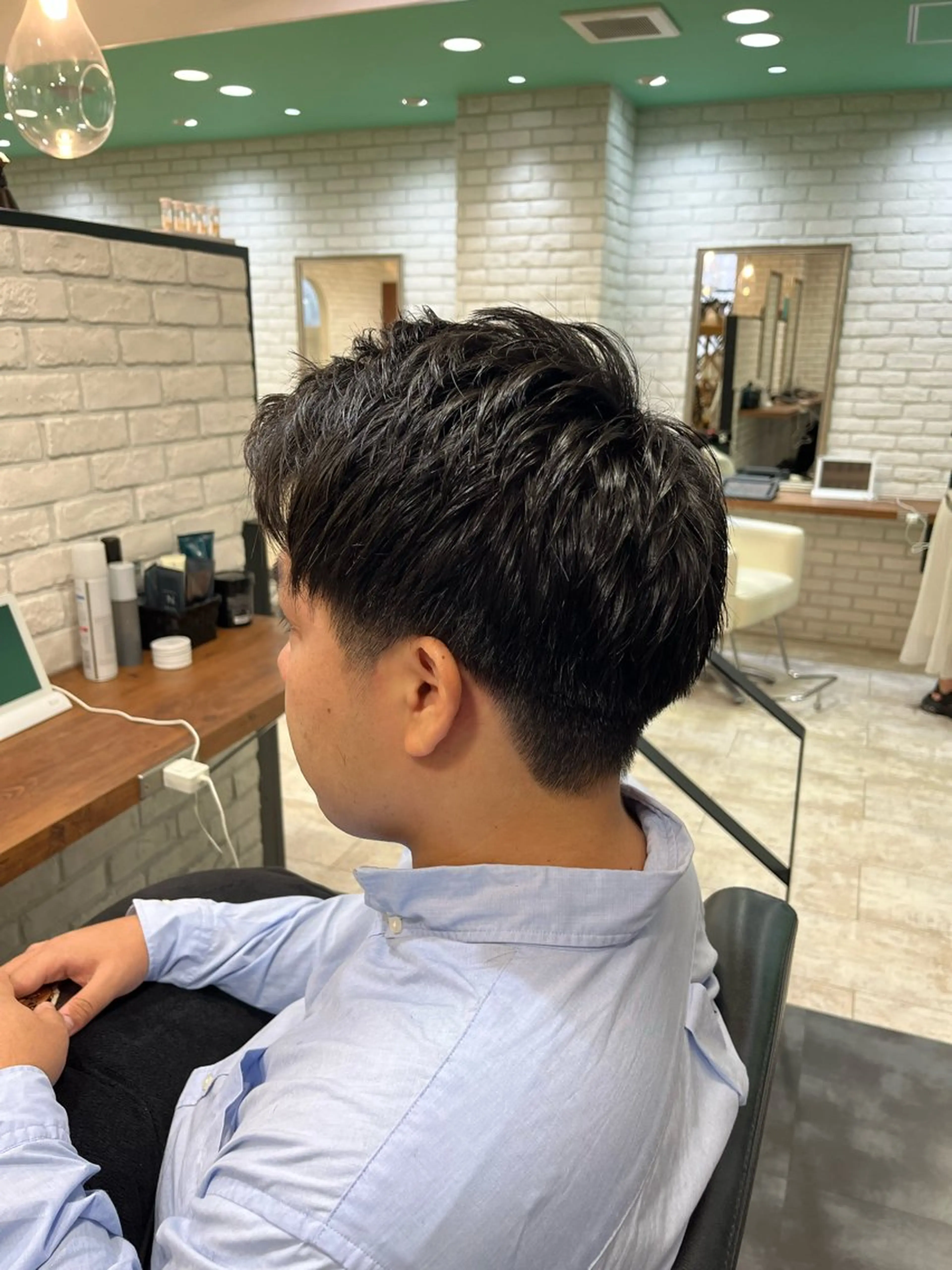 ショート メンズ カット 0円カラーモデル🚺 ／坂本詩穂🌟彡のヘアスタイル