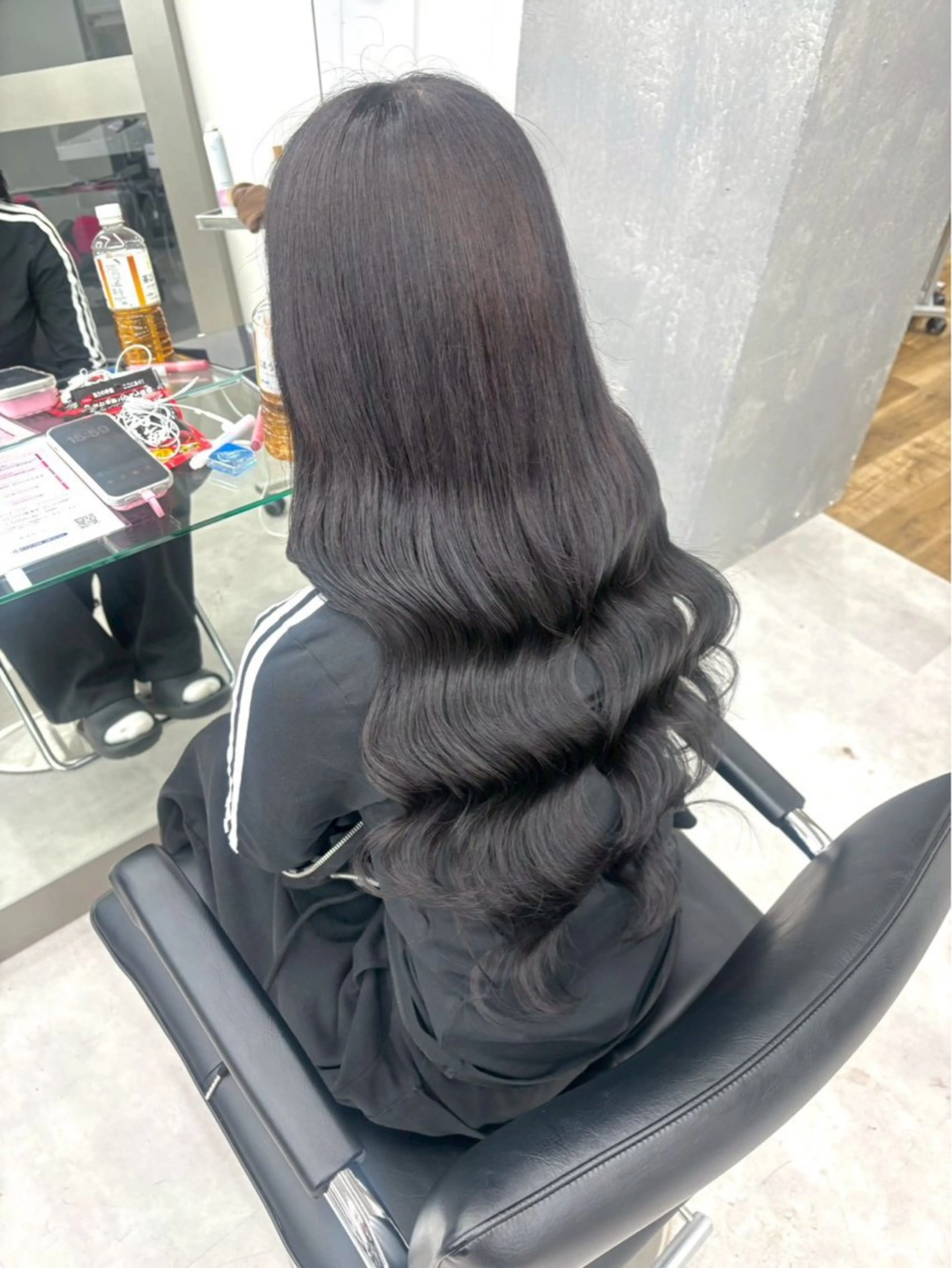 セミロング エクステ 横浜　エクステ🎀 カラー／ルナのヘアスタイル