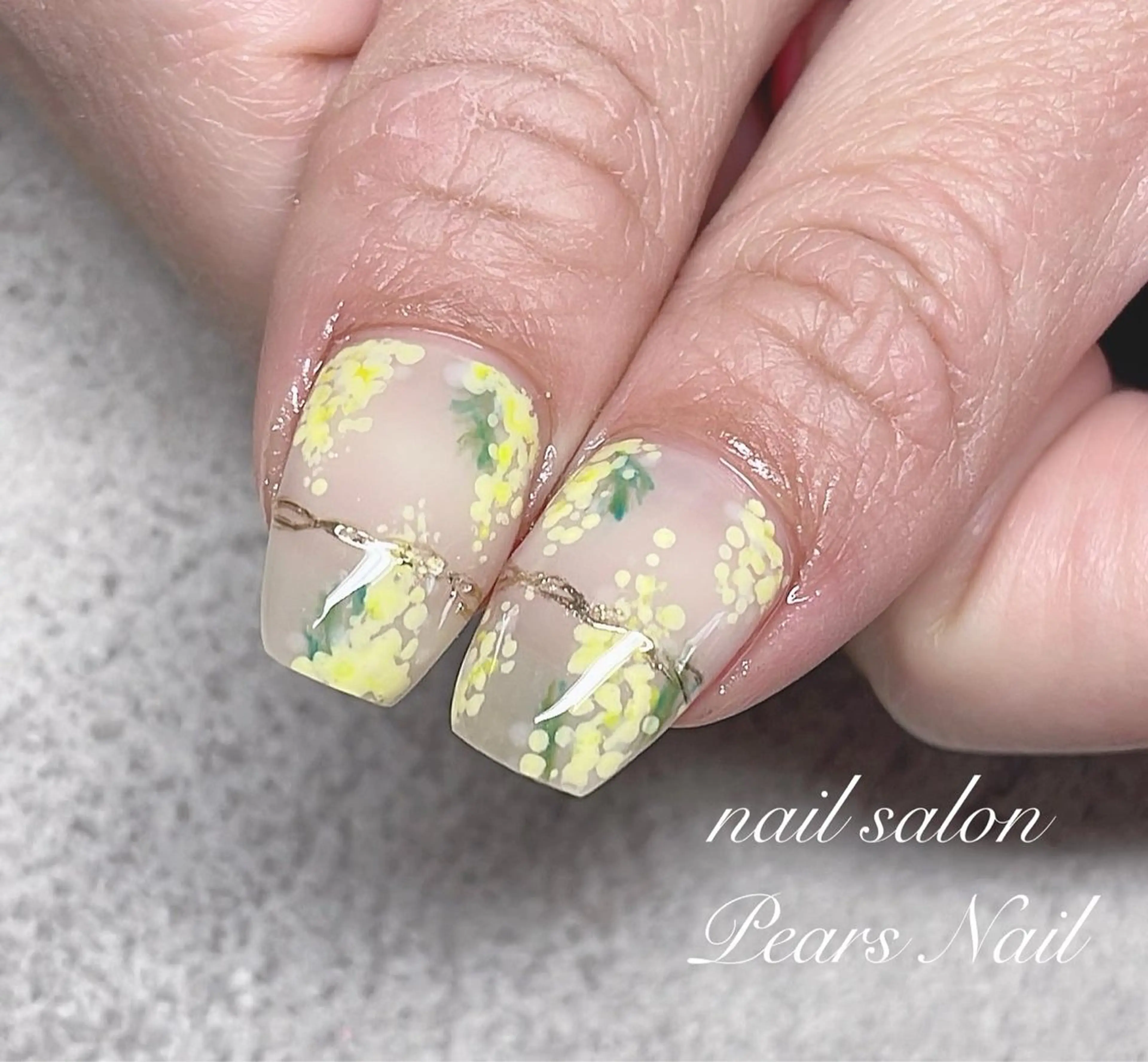 ミディアム ハンドネイル Pears Nail MARIのネイルデザイン