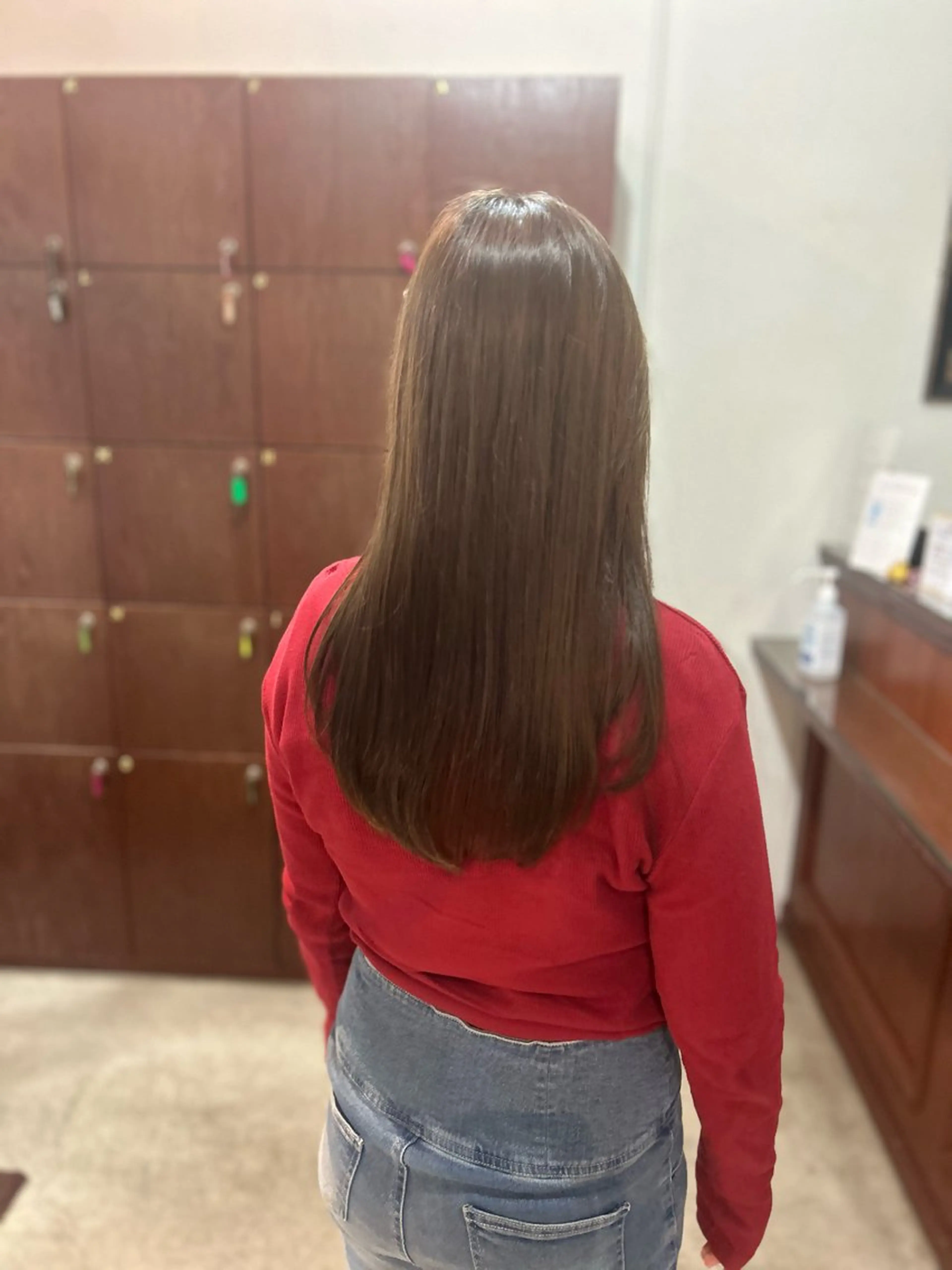 ロング 津田 花望のヘアスタイル