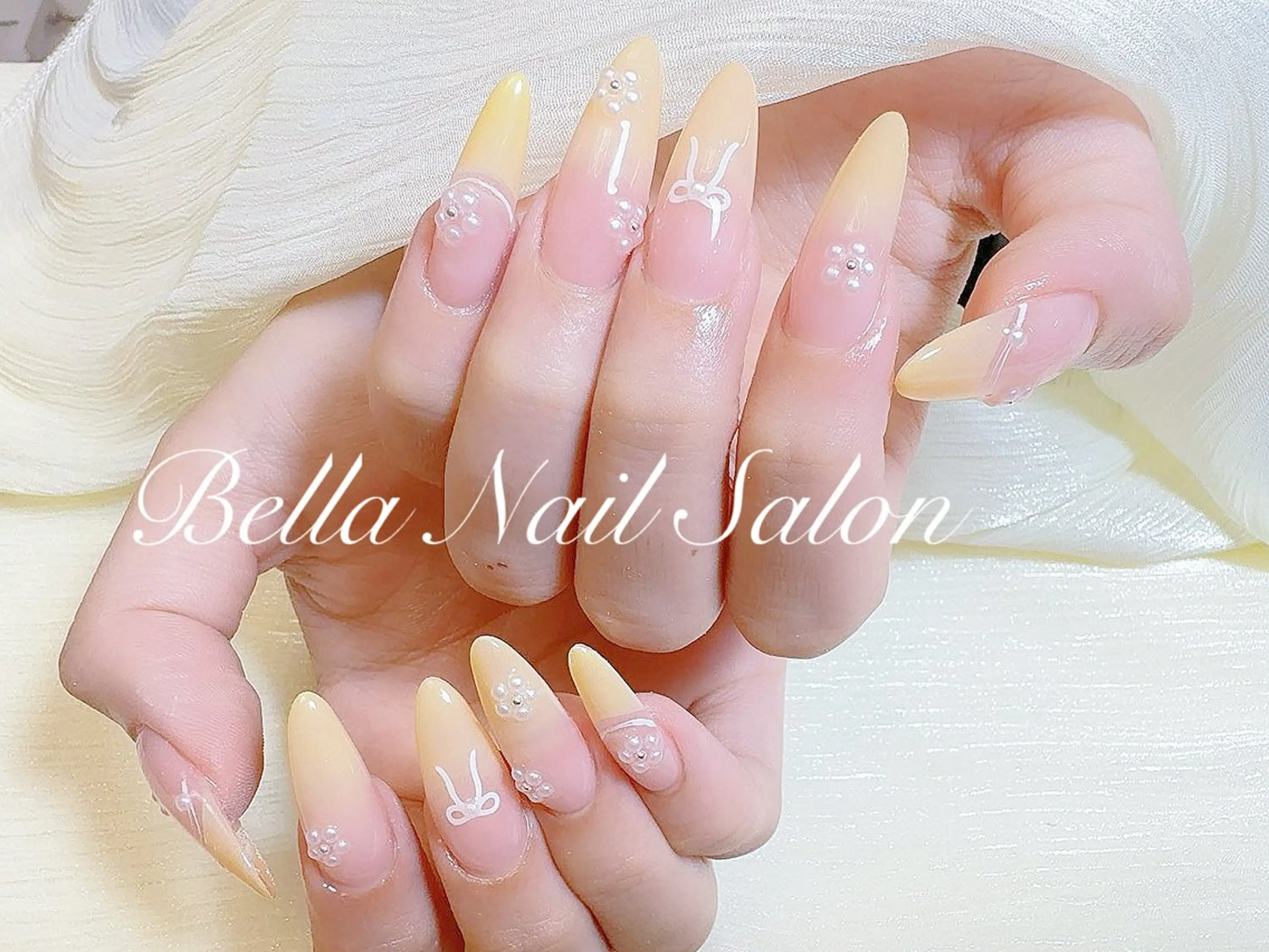 ネイル ハンドネイル Bella Nail Salonパラジェルのネイルデザイン