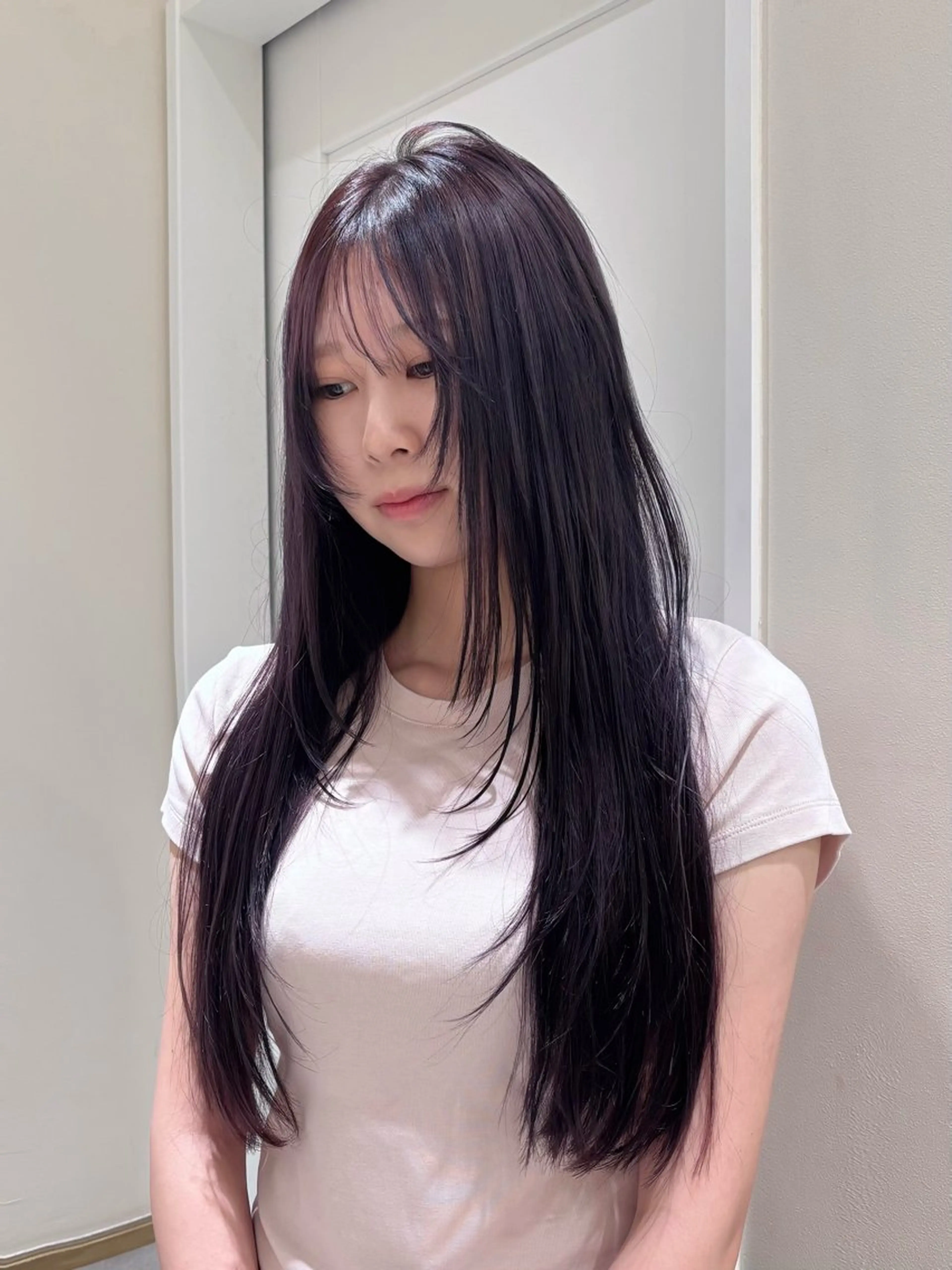 ロング カラー カット ヘアカラー ハイトーンカラー🫧 🥣KYOKAのヘアスタイル