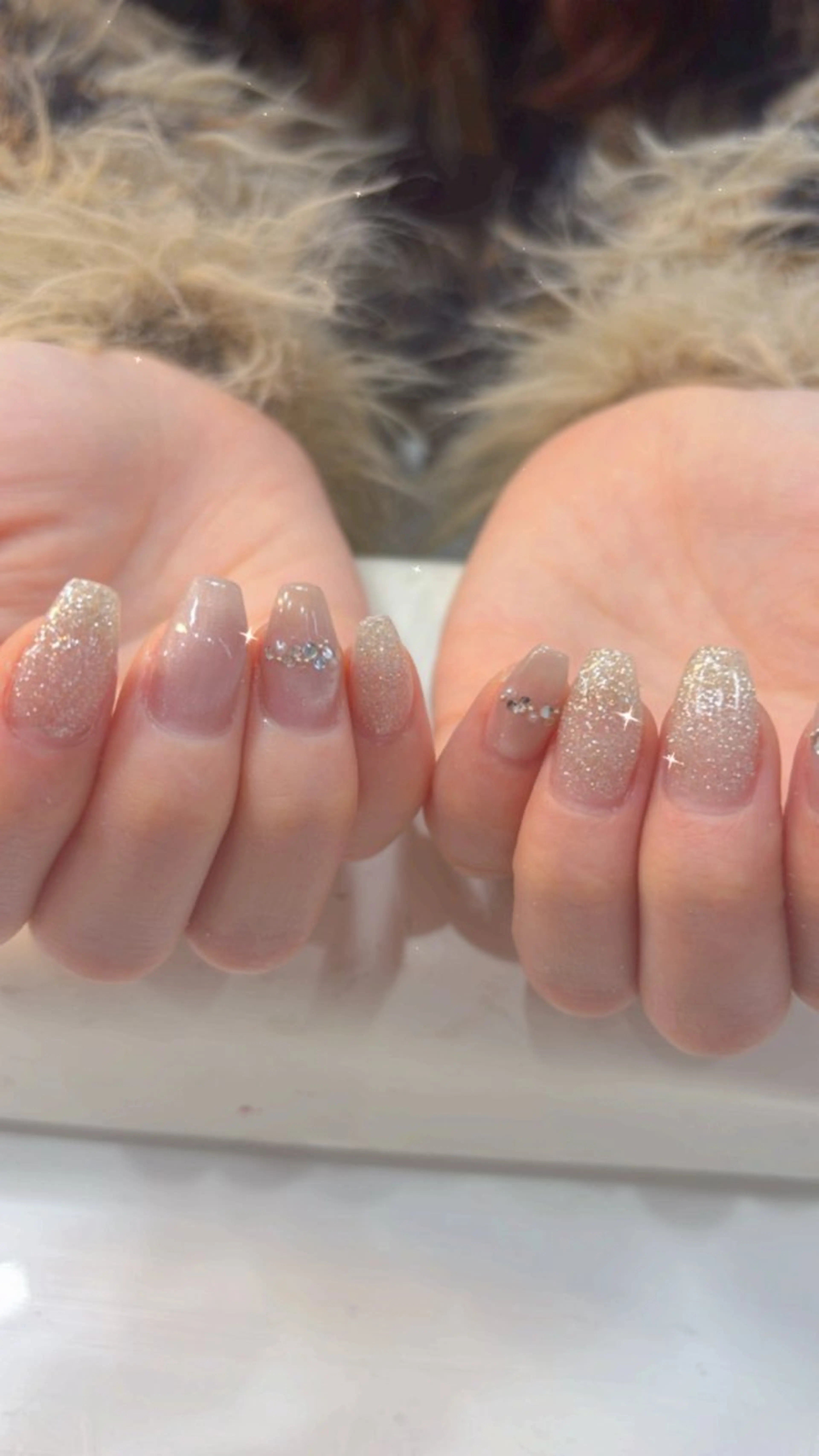 ネイル ハンドネイル 鶴橋wooone nail.rieのネイルデザイン