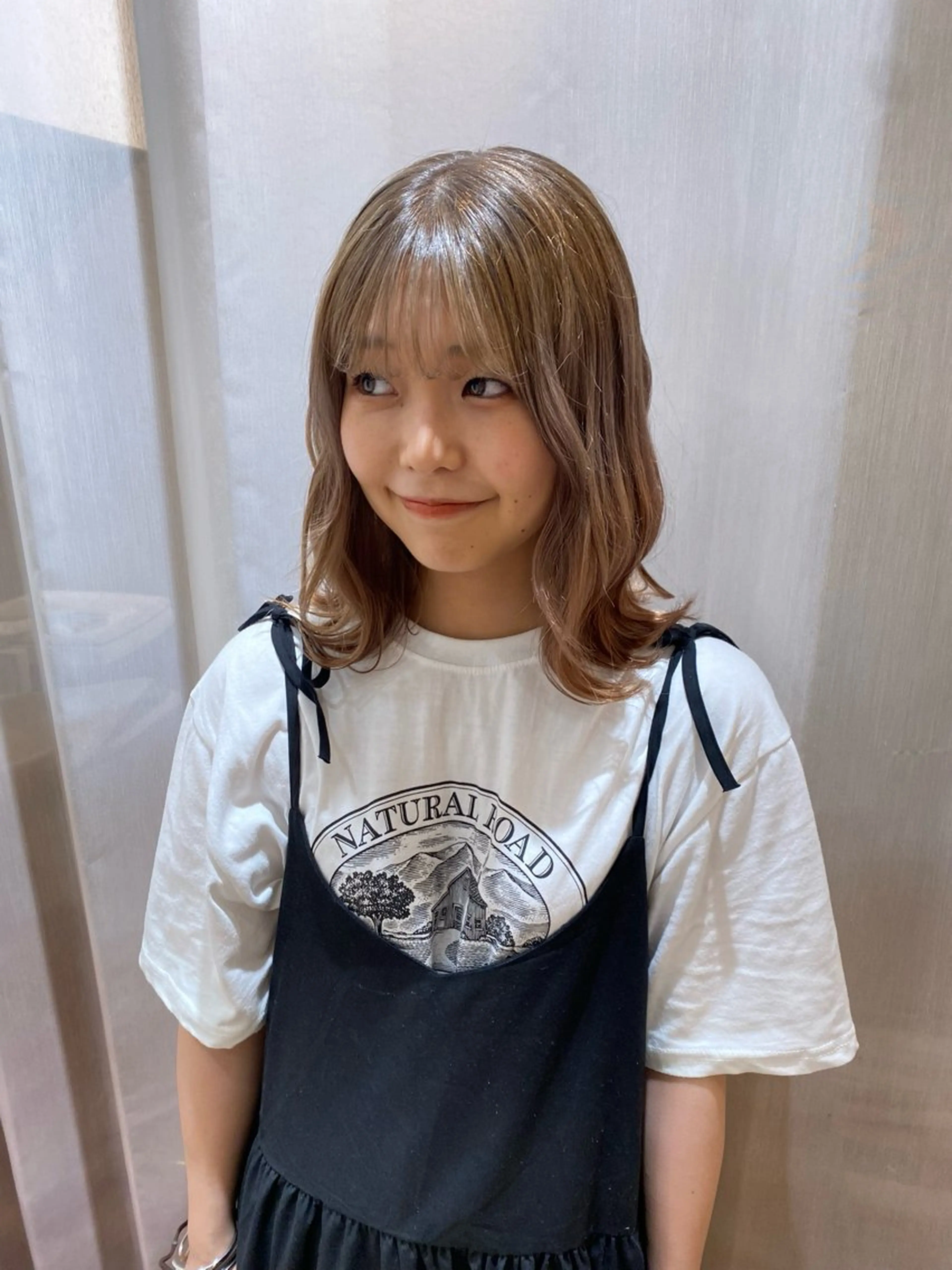 カラー ササノ セナのヘアスタイル