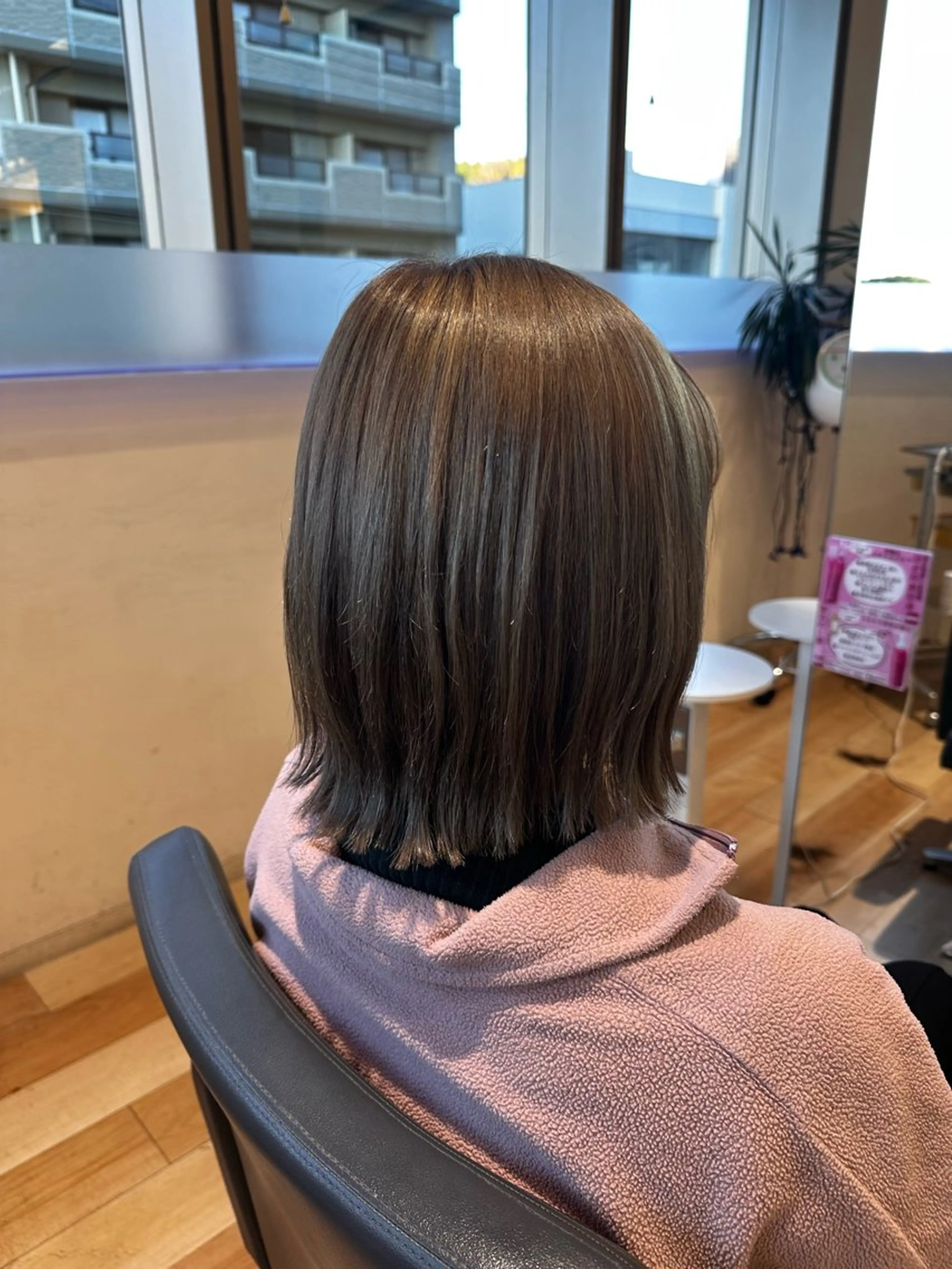 カラー カット ヘアカラー 成海 ありさのヘアスタイル