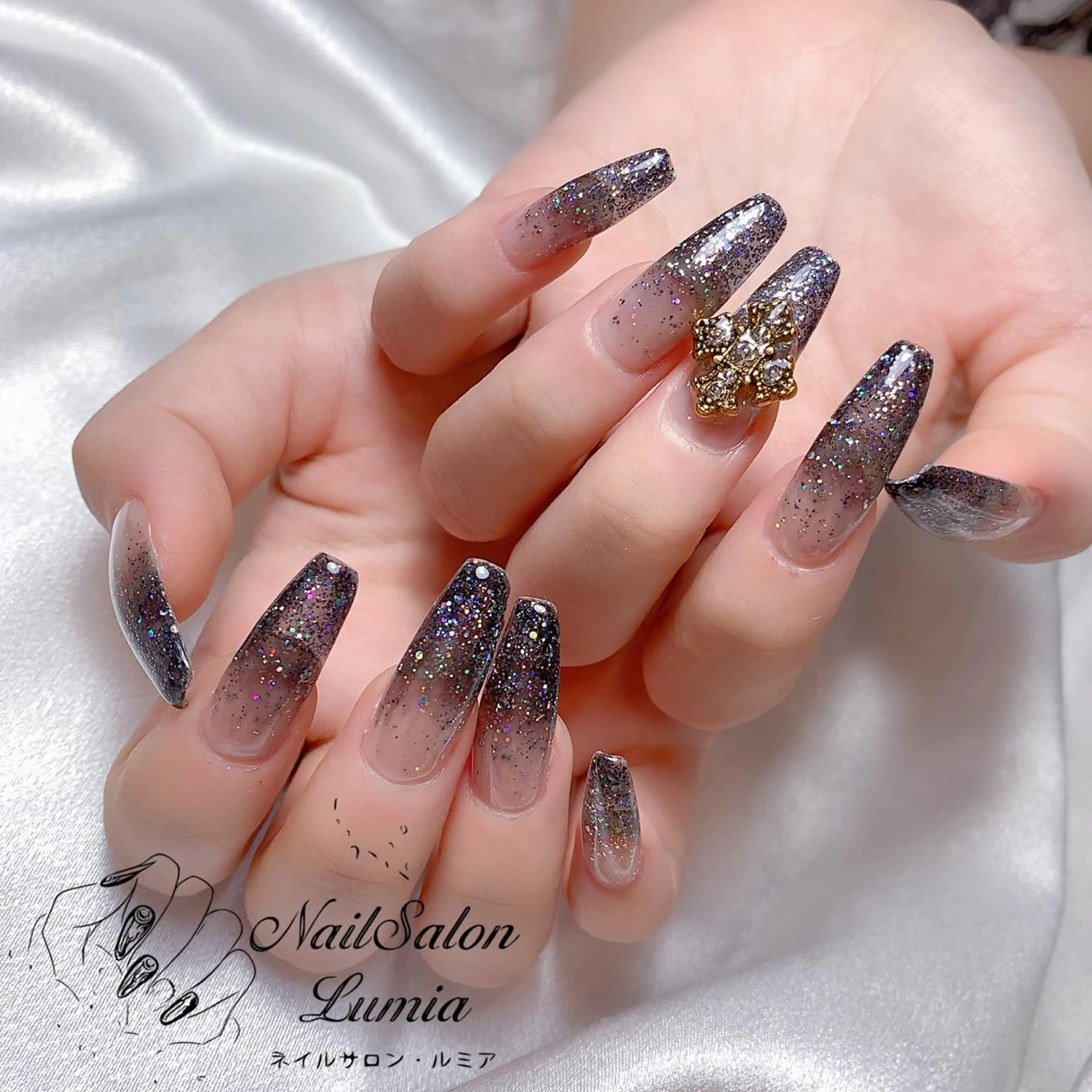 ネイル ハンドネイル ネイルサロン ルミア Lumia 店長のネイルデザイン