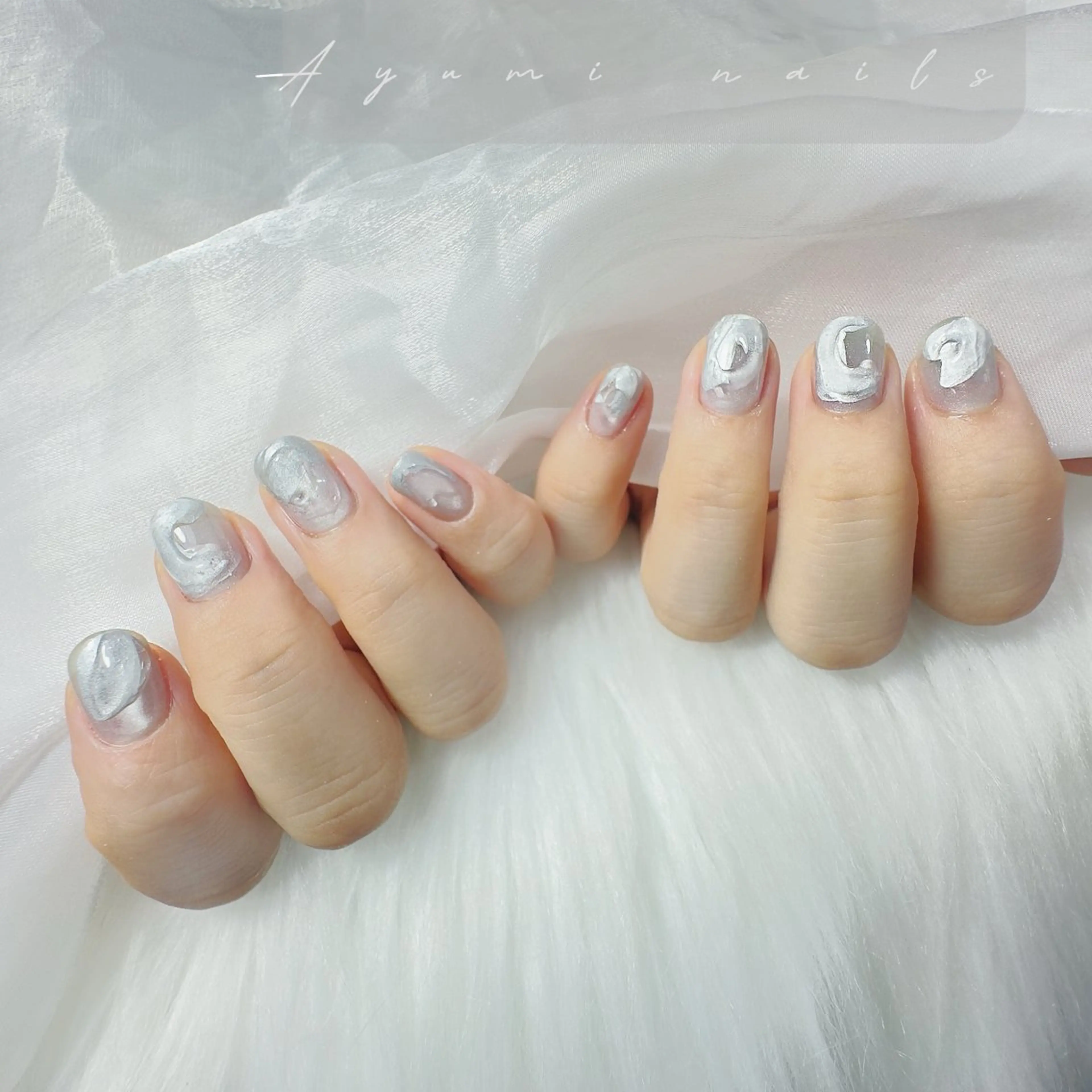 ネイル ニュアンスネイル YUMI ニュアンスnailsのネイルデザイン