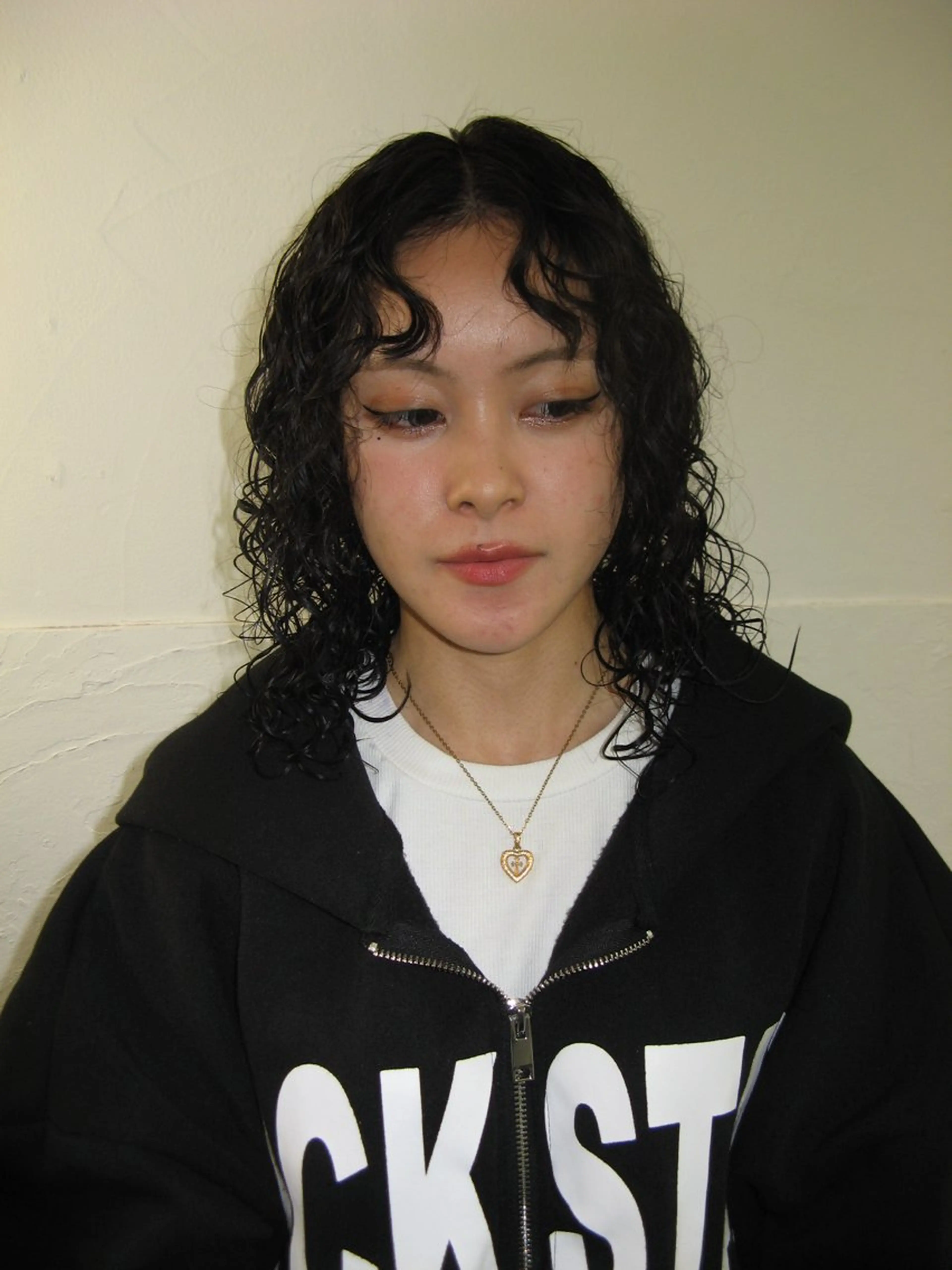 ミディアム ミディアムパーマ 石崎 啓太のヘアスタイル