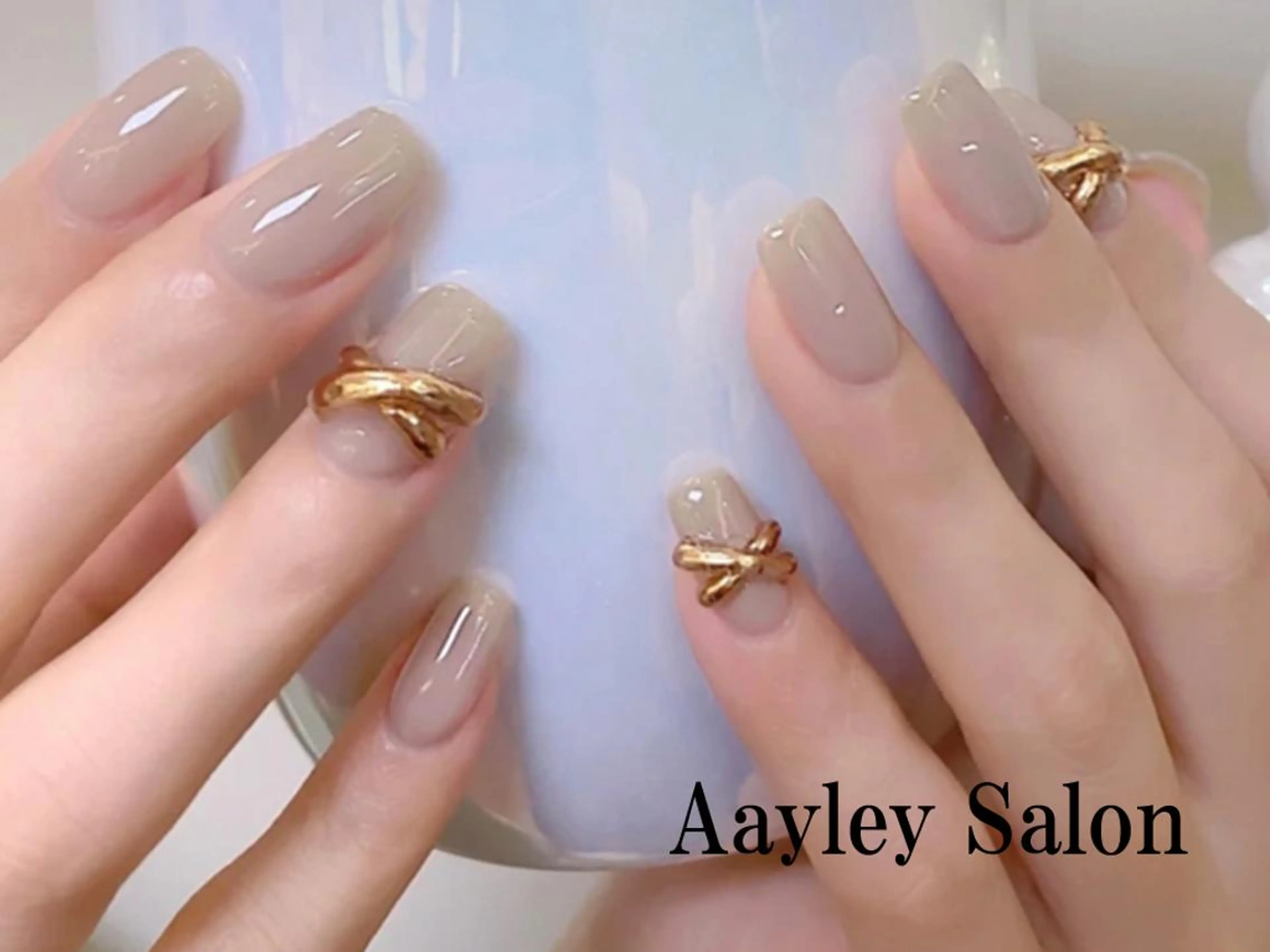ショート カラー ネイル Aayley(アイリー)Salon所属・Aayley アイリ―サロンのネイルデザイン