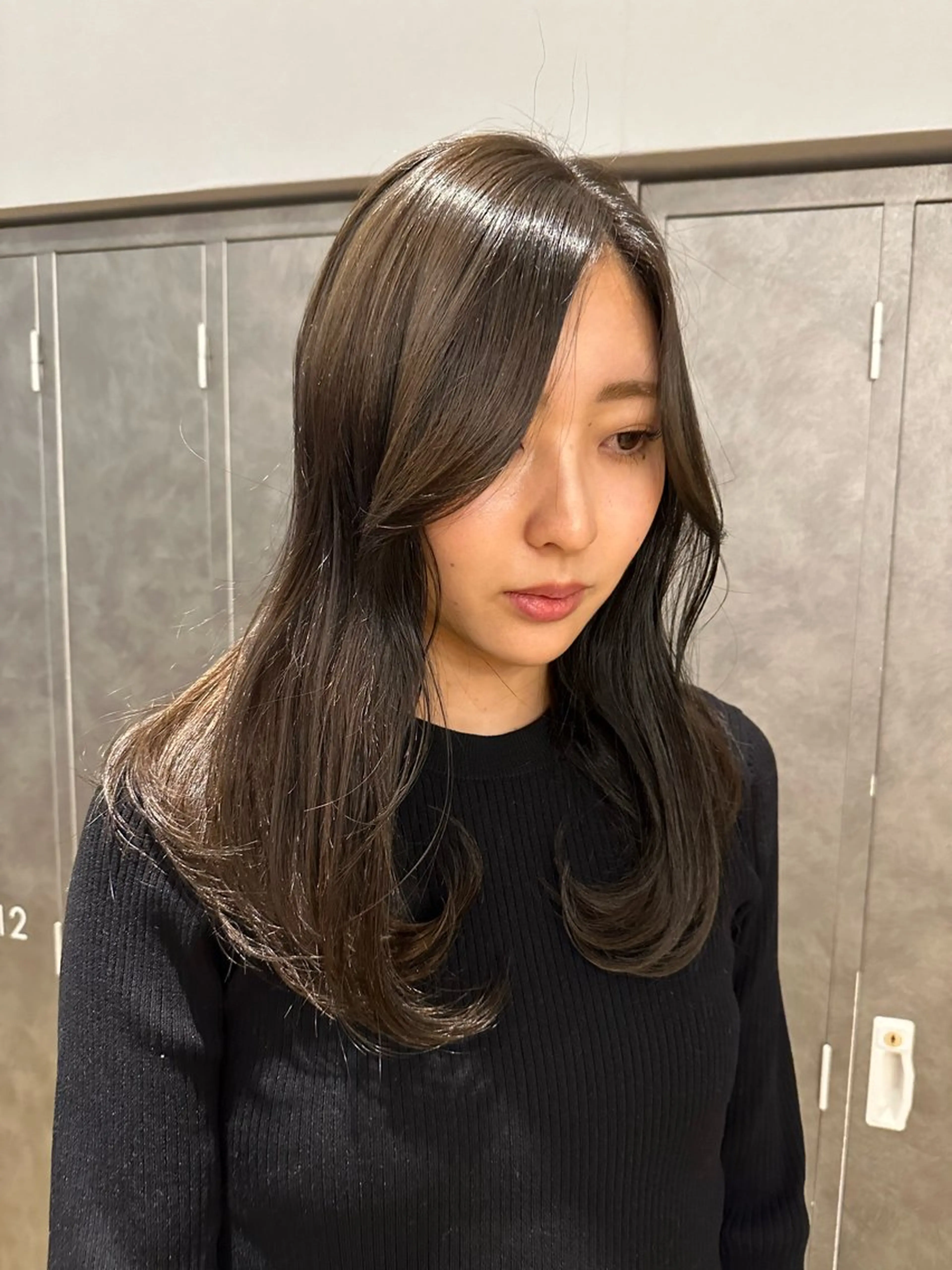 ロング 中尾 碧斗のヘアスタイル