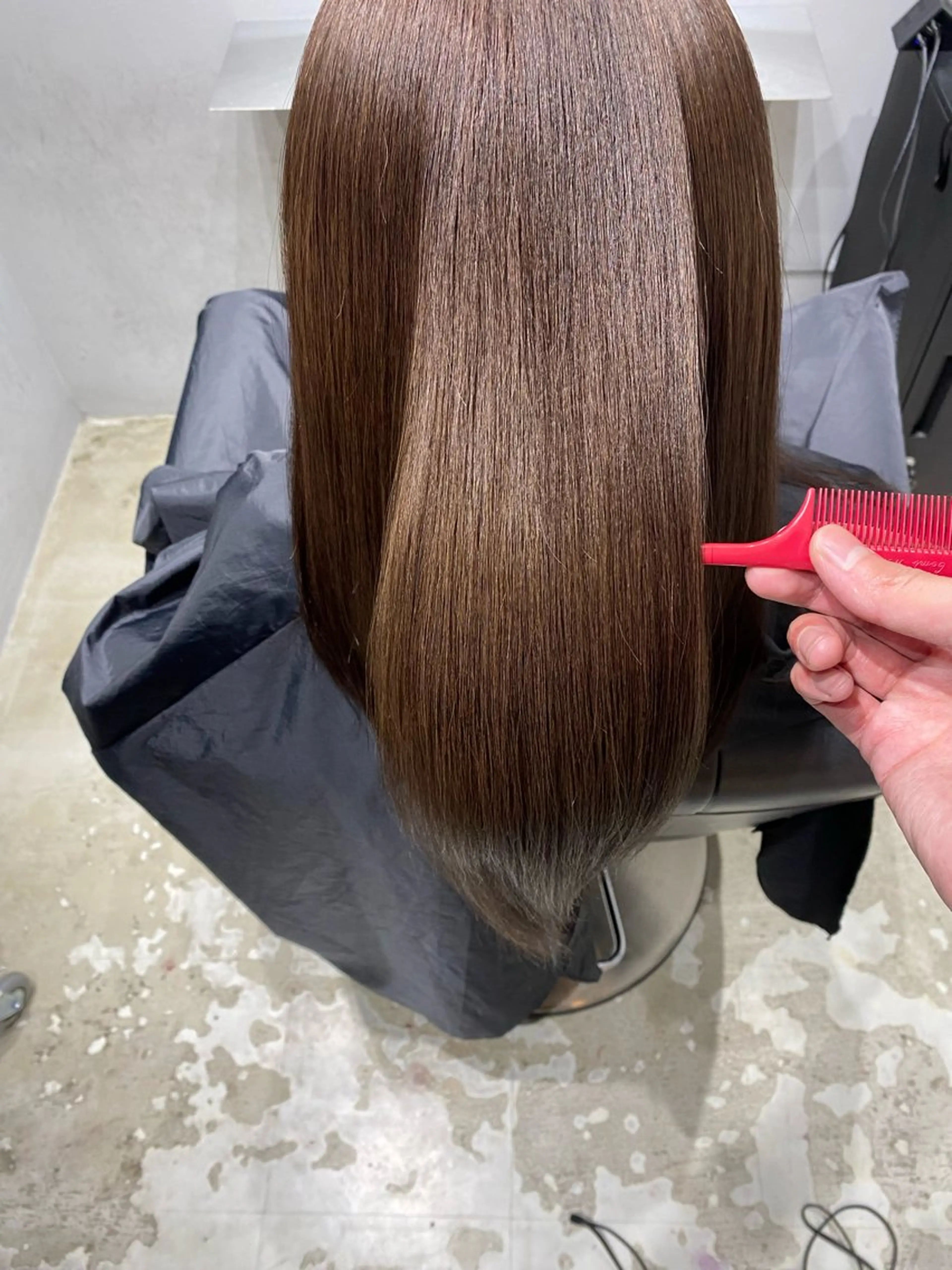 ロング カラー 髪質改善 トリートメント カット ヘアカラー トリートメント レイヤー×髪質改善✨ 渋谷/佐藤侑哉のヘアスタイル