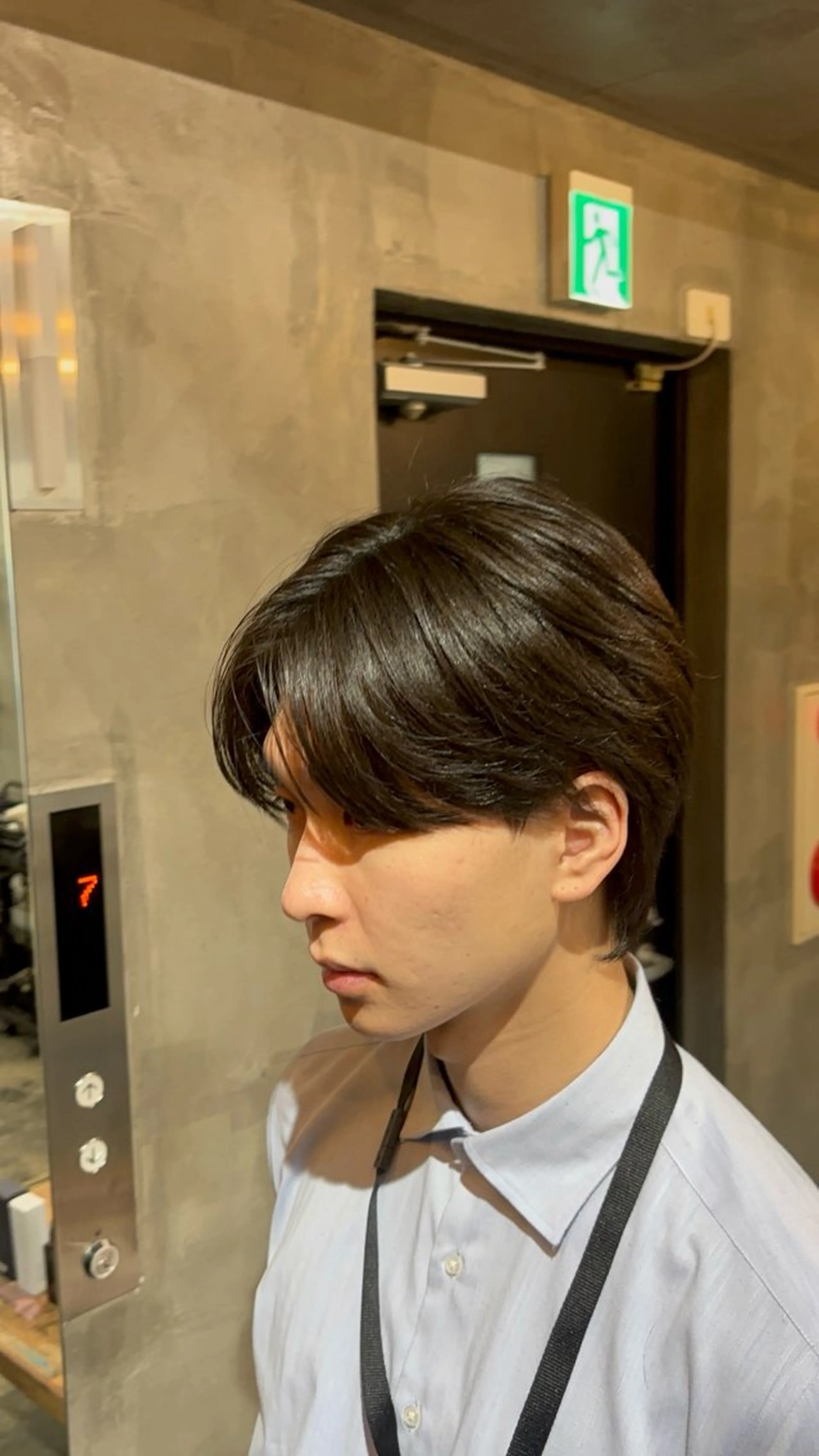 ショート メンズ 縮毛矯正 縮毛矯正 川尻 竜正のヘアスタイル