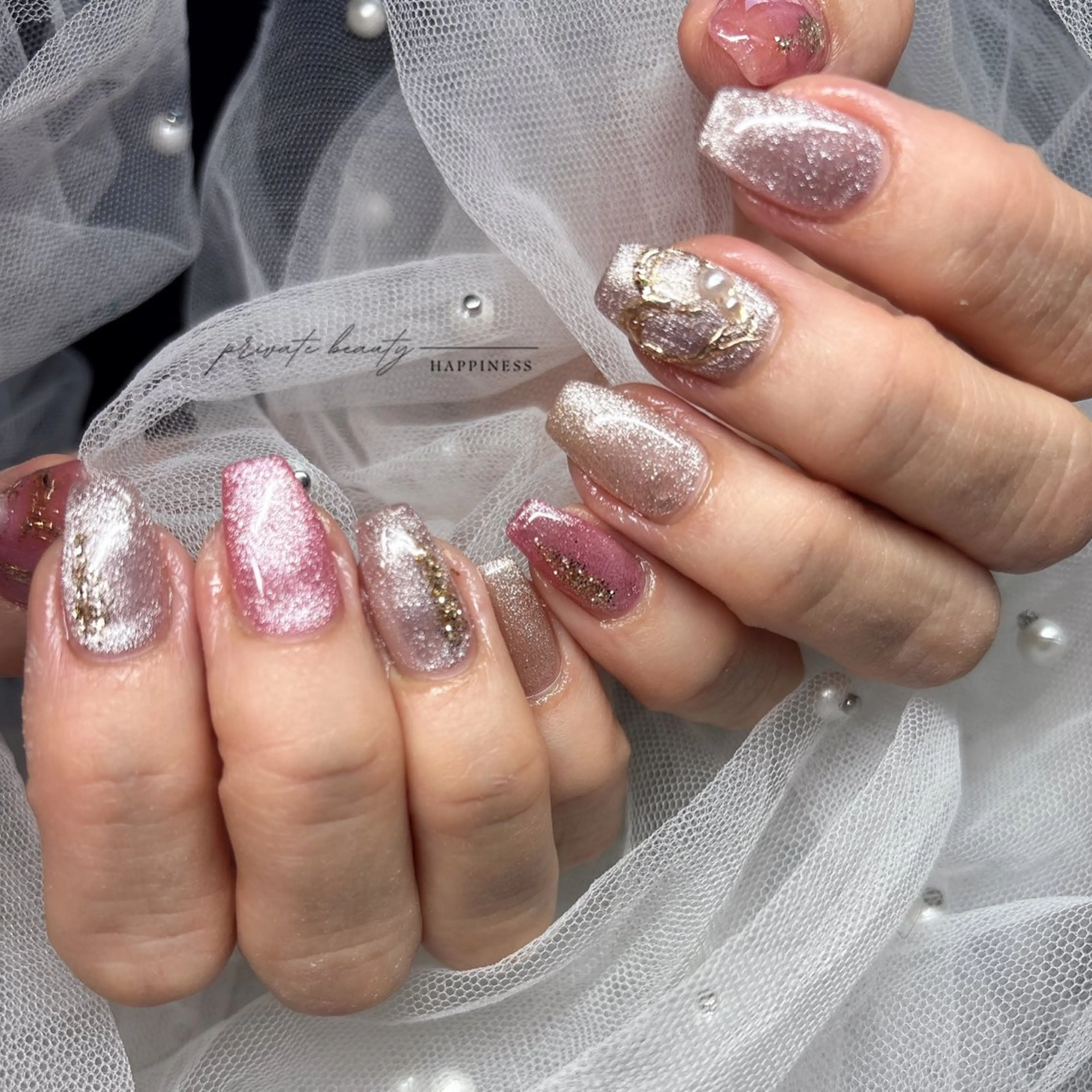 ネイル happiness nailのネイルデザイン