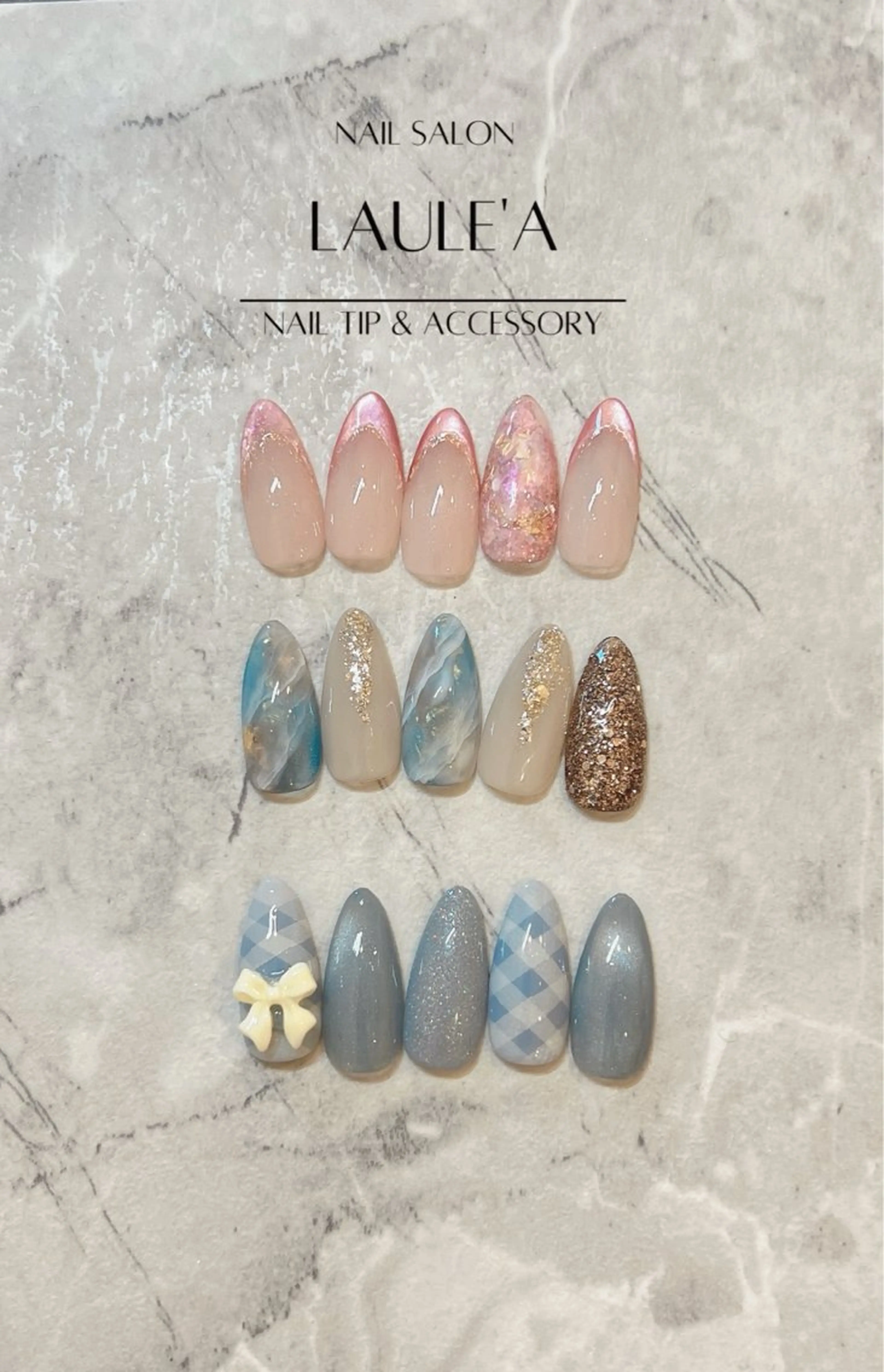 ネイル ハンドネイル nailsalon Laule'aのネイルデザイン