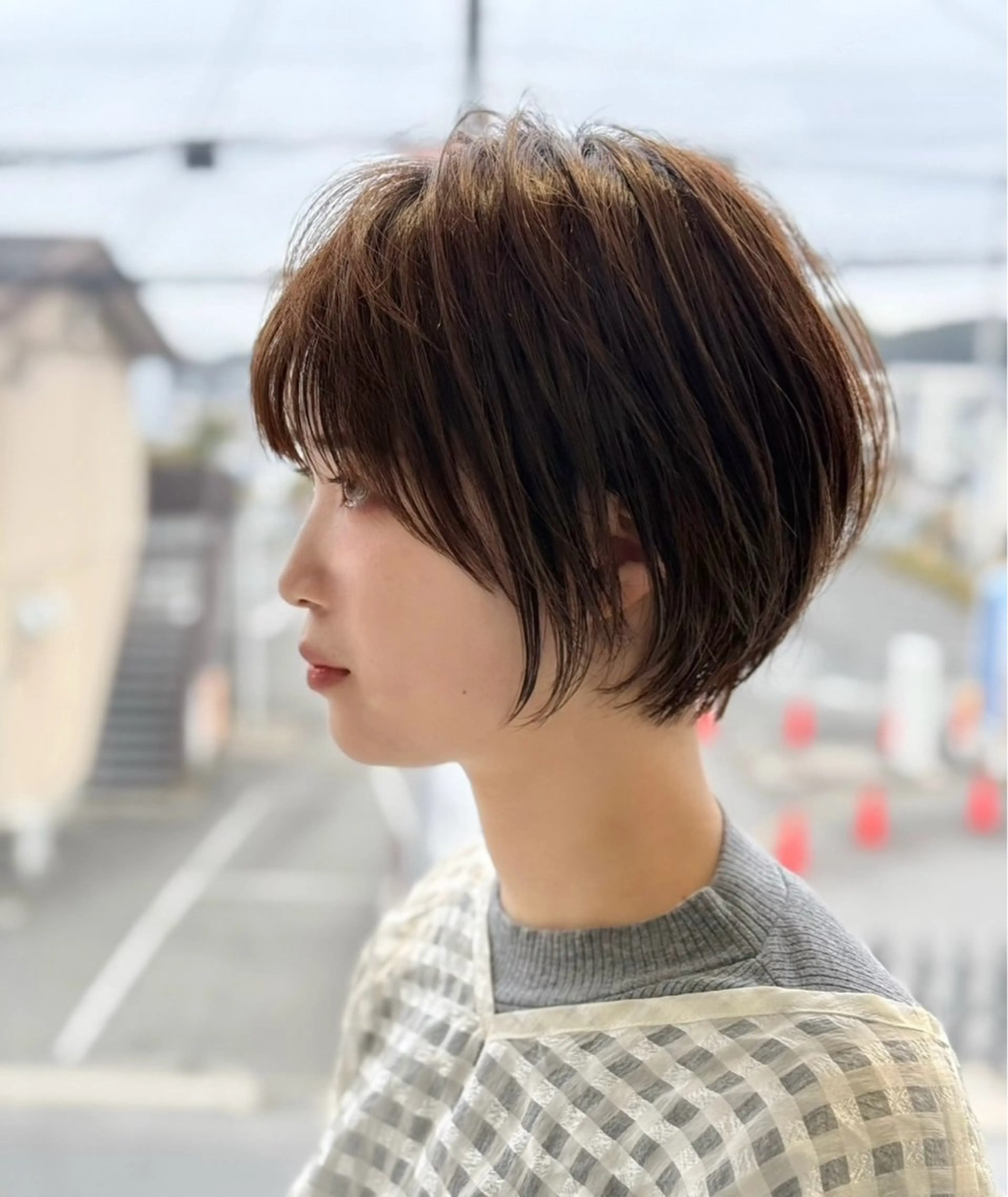 ショート カット 大西 杏依のヘアスタイル
