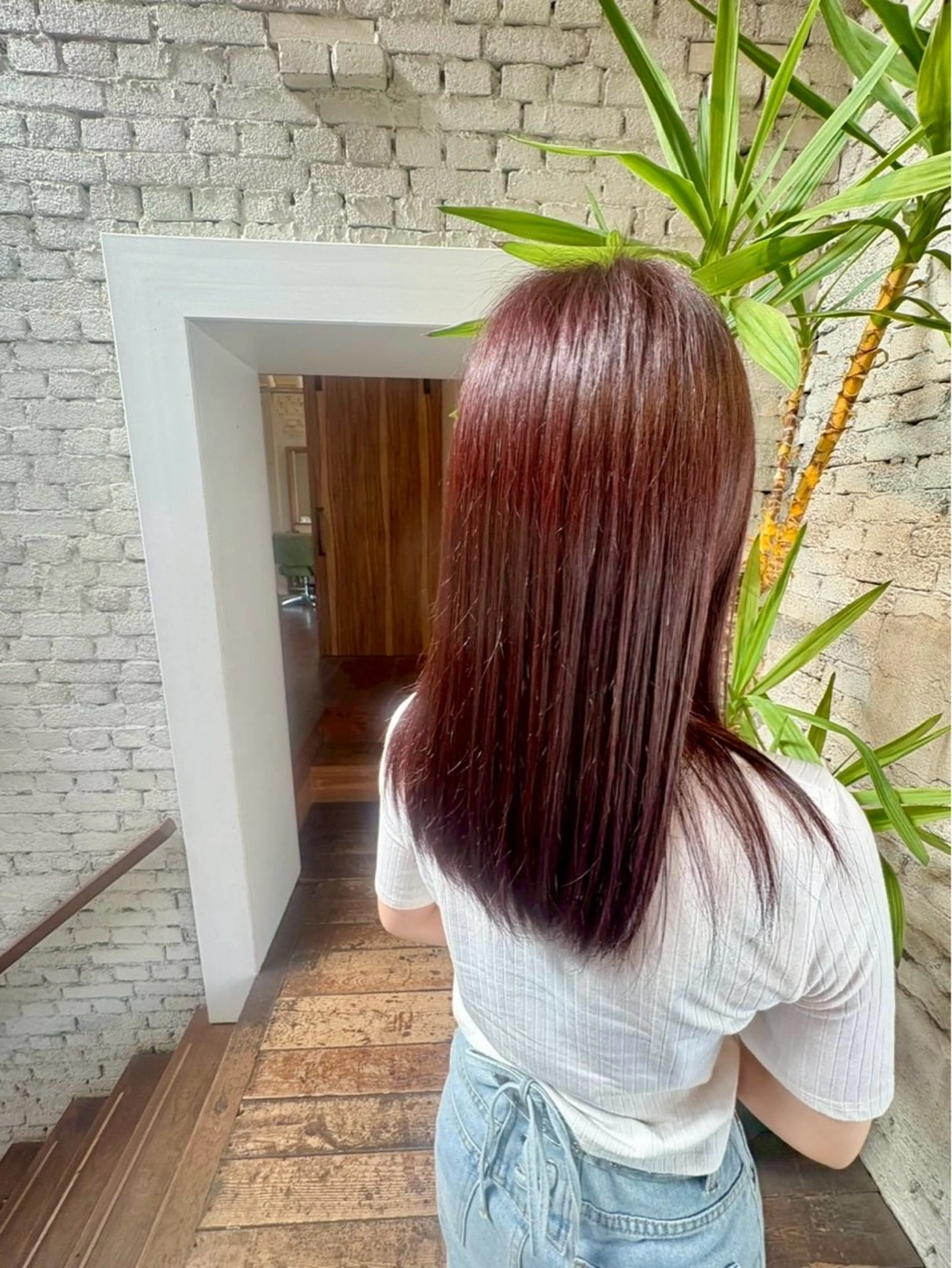 ミディアム ヘアカラー LUĆIDO STYLE PLUS所属・丹生 典沙のヘアスタイル