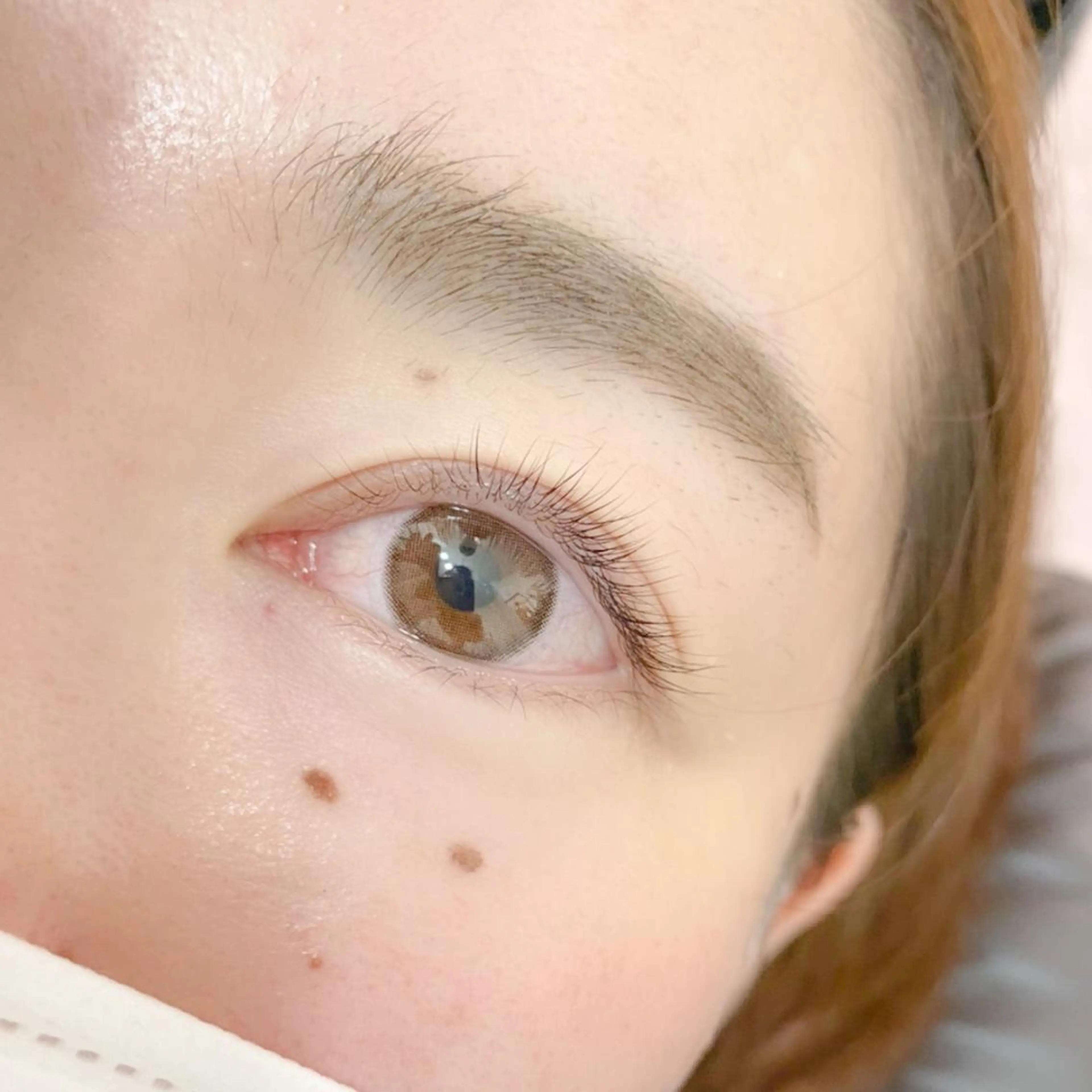 マツエク・マツパ 一重×まつ毛パーマ W aikoの眉毛・アイブロウイメージ