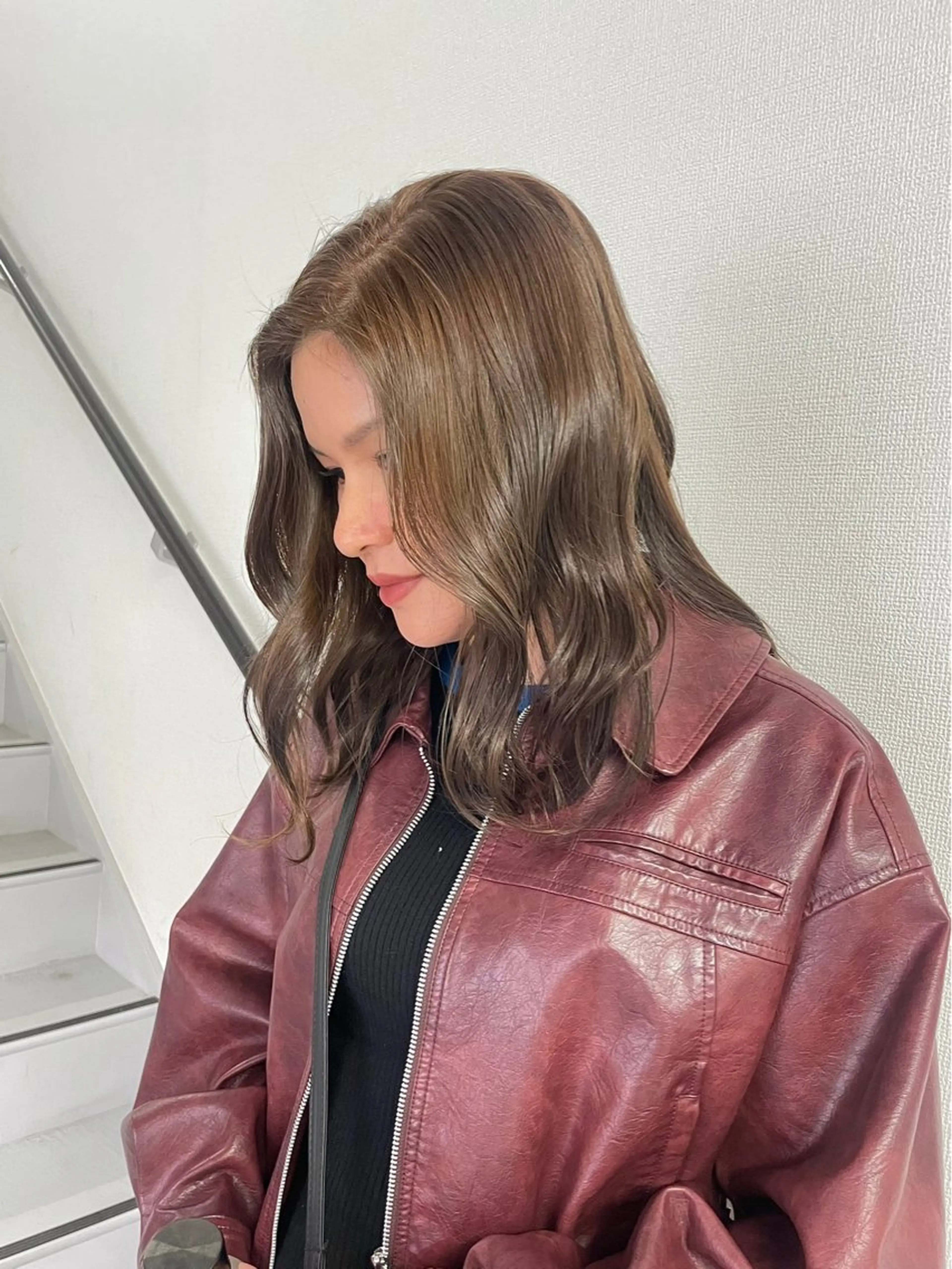 ミディアム カラー Laciel par Noel所属・曻地 彩乃のヘアスタイル