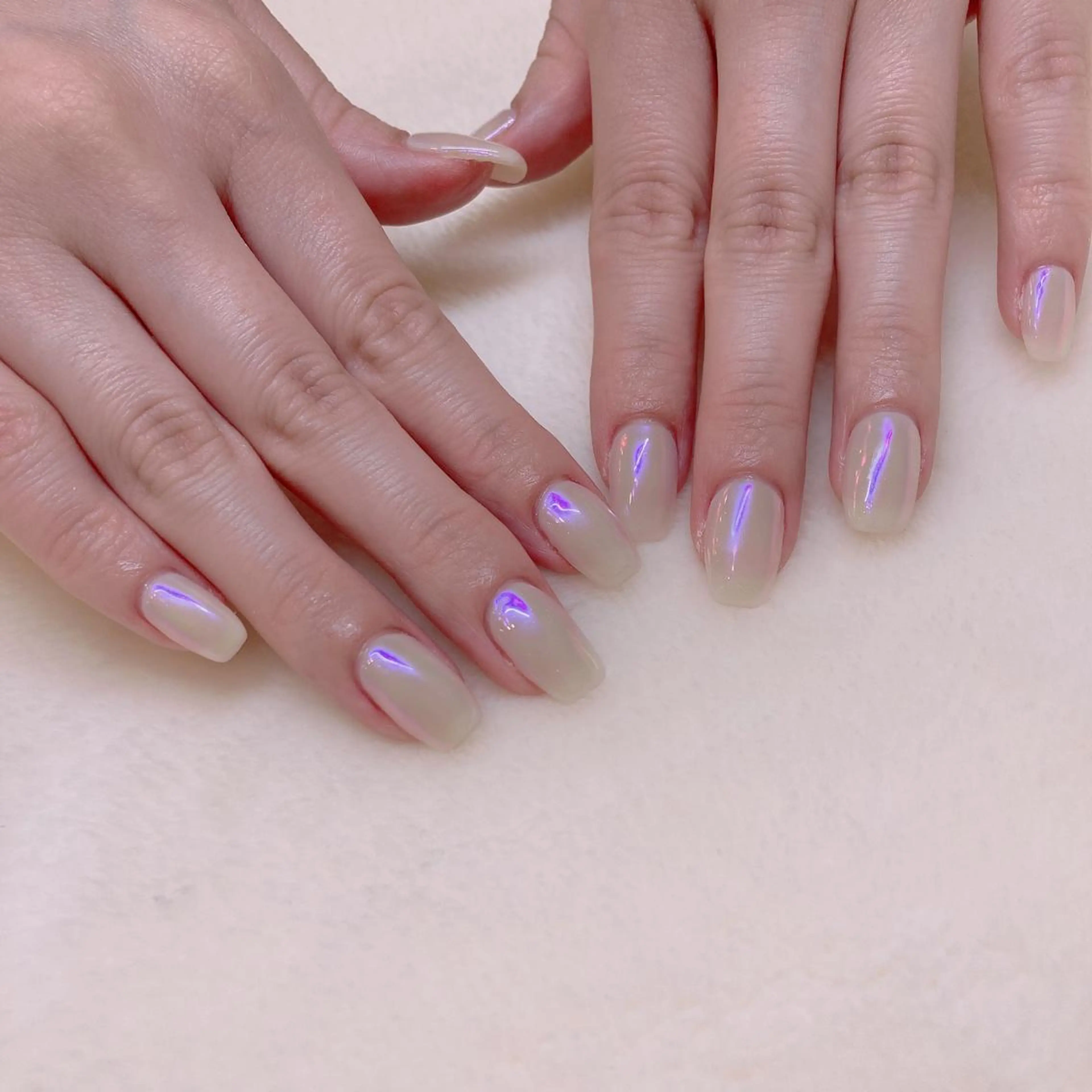 ネイル ハンドネイル 韓国ネイル/ワンホン ネイル🎀表参道3分のネイルデザイン