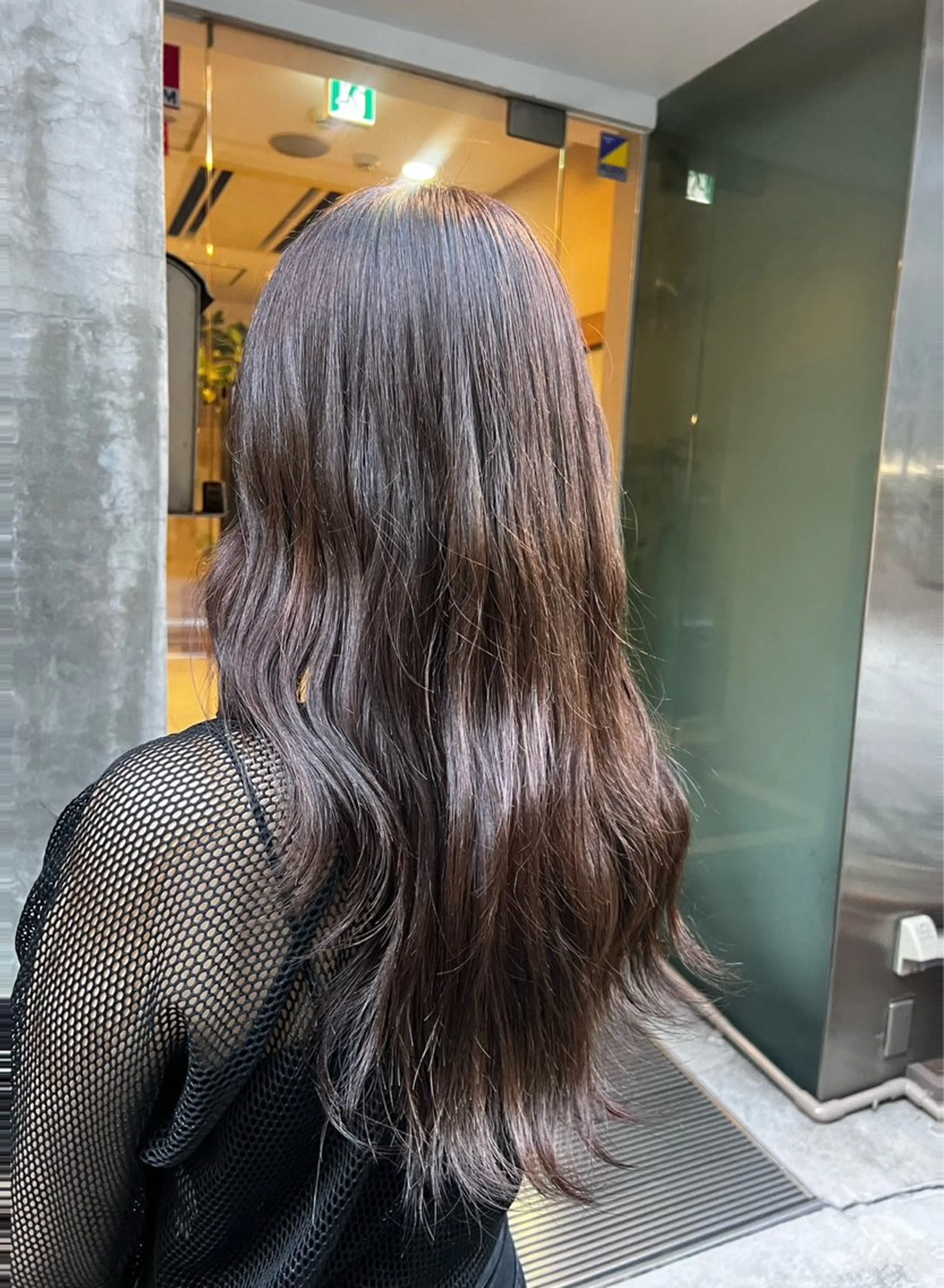 ロング カラー 似合わせカット/ 艶カラー/いらみなのヘアスタイル