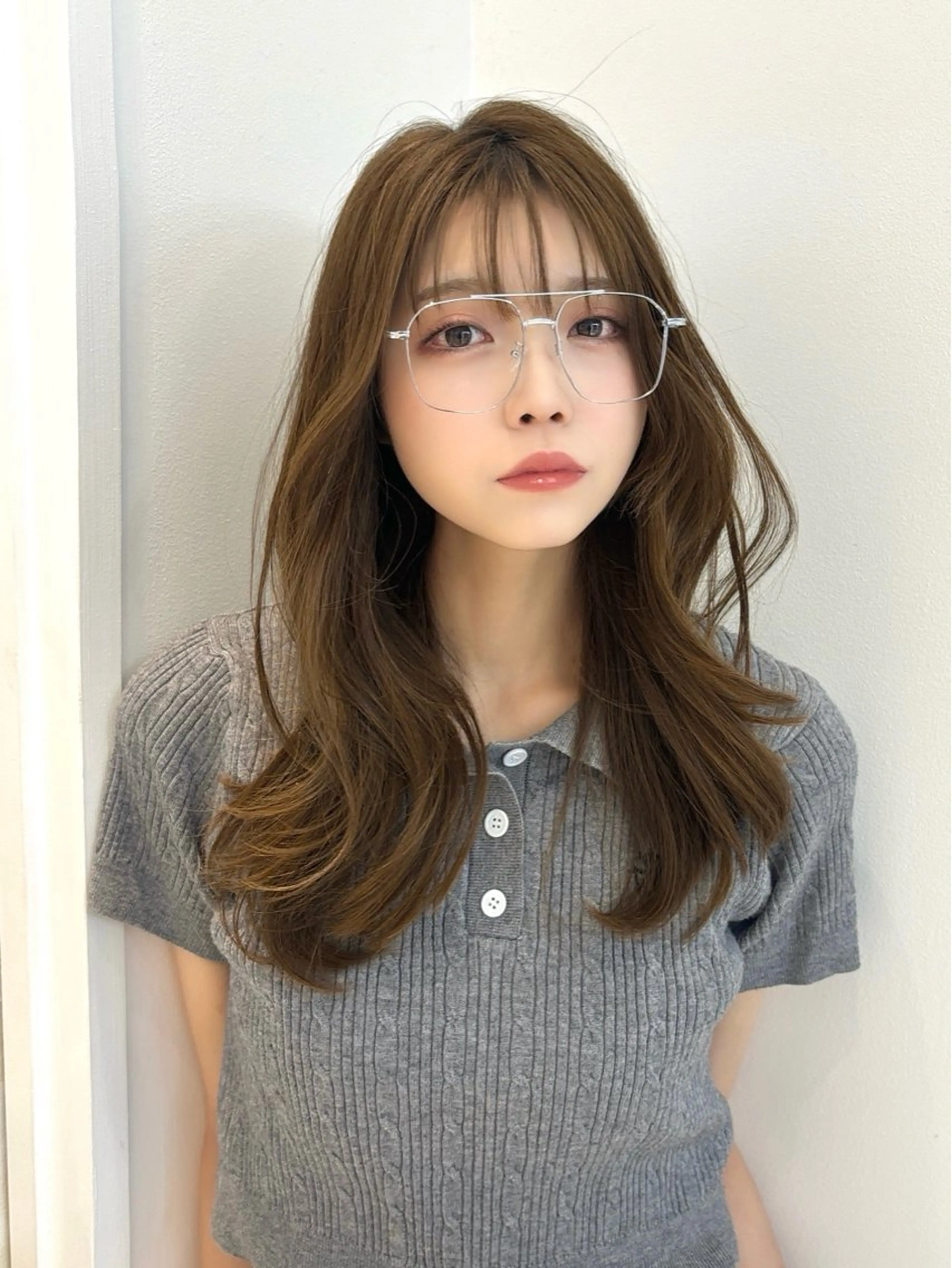 ロング カラー ヘアアレンジ くびれヘア レイヤーカット ロング 天神レイヤーカット No.1💖マユカのヘアスタイル