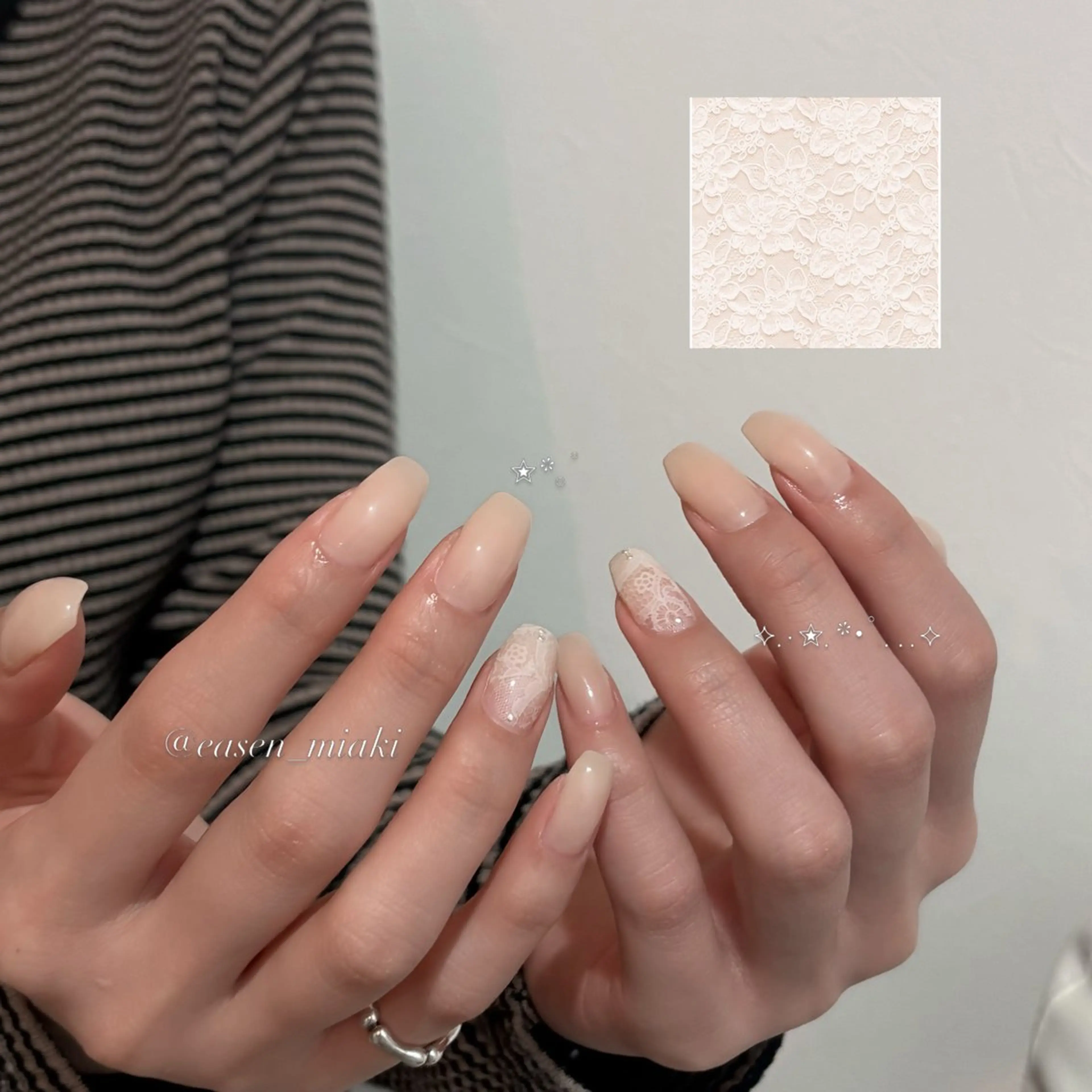 シンプルコース、持ち込みデザイン💅の写真