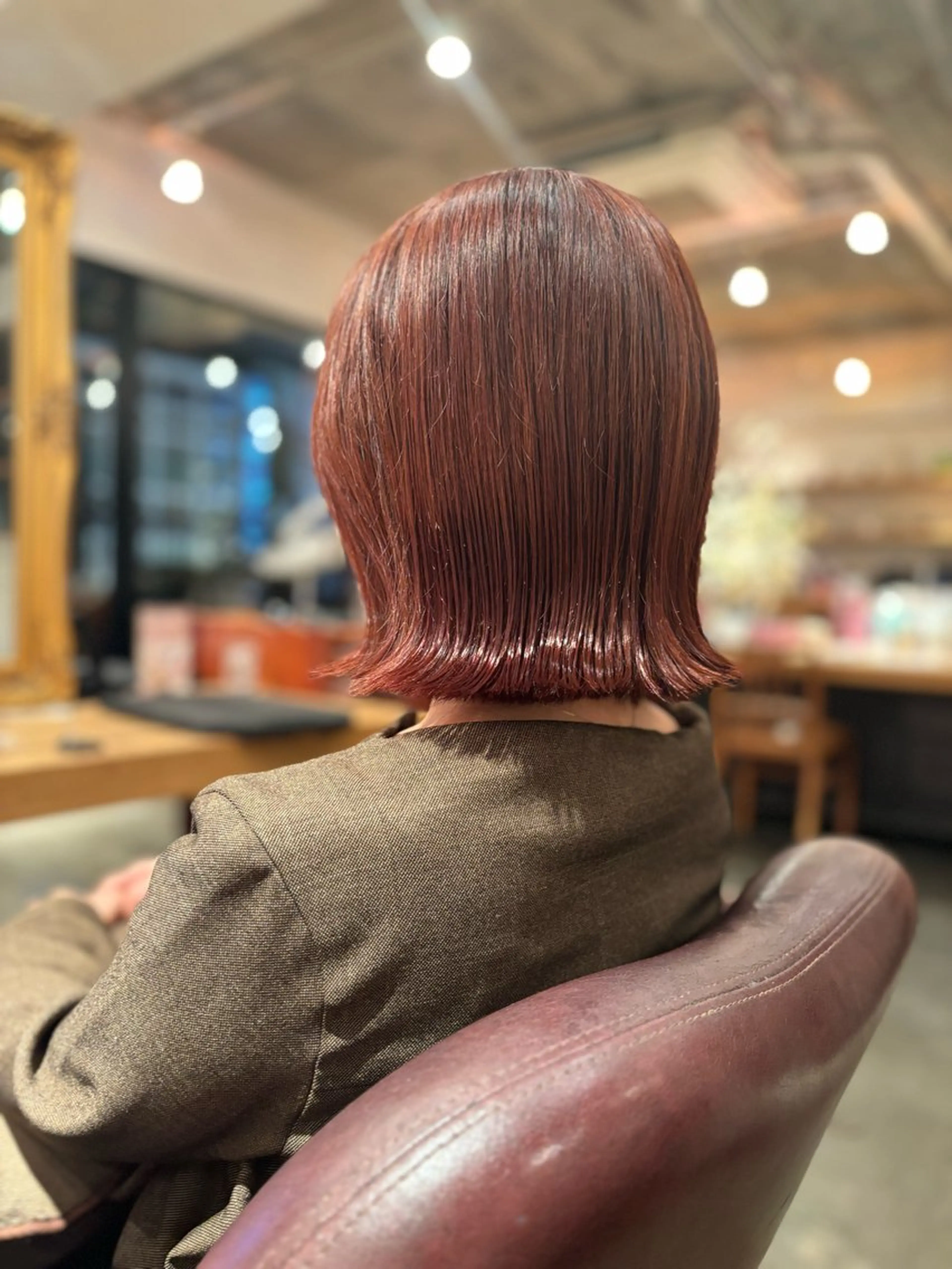 カラー 髪質改善カラー ブラウン🤎YUMEのヘアスタイル