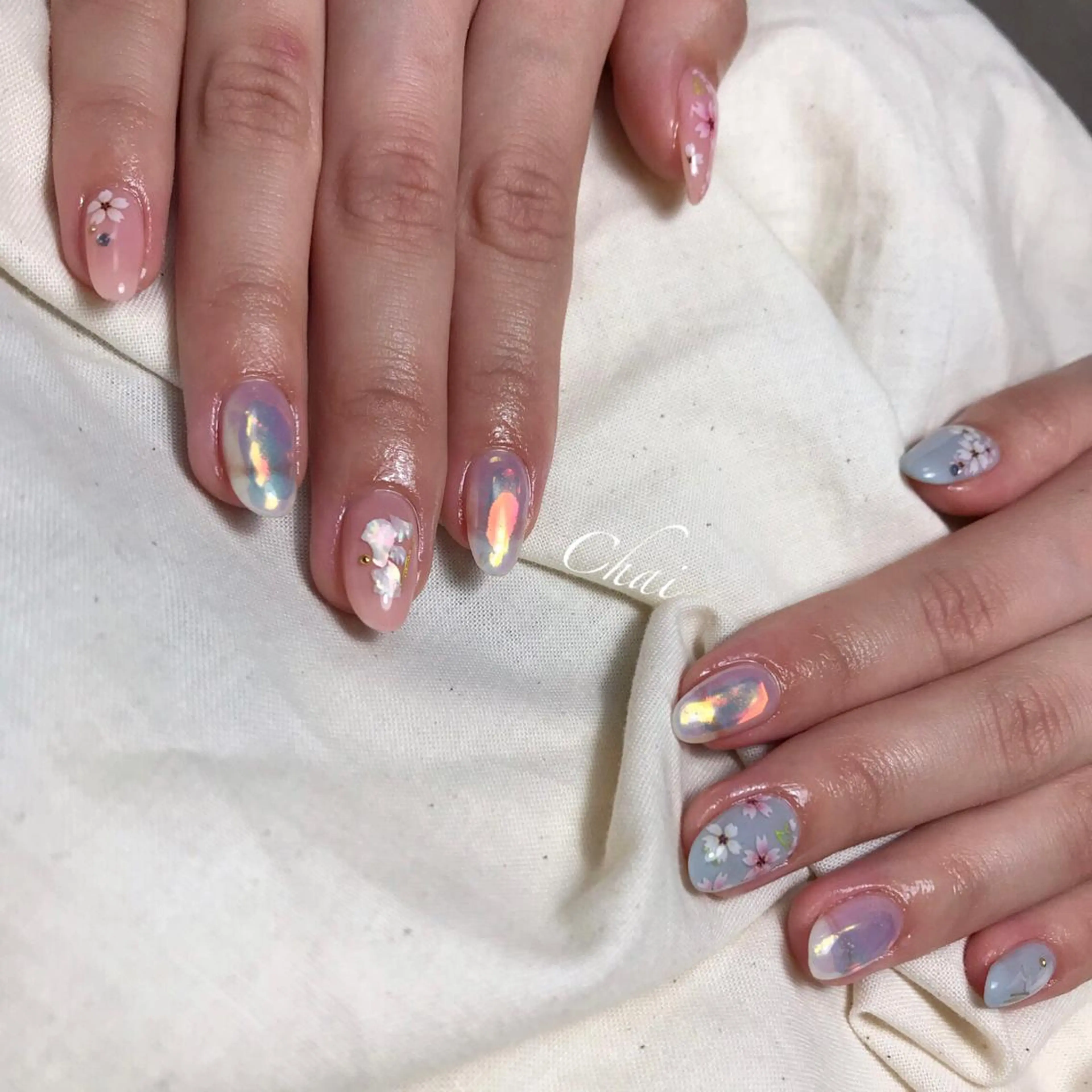 ネイル 持ち込み ハンドネイル 💅chainail _aiのネイルデザイン