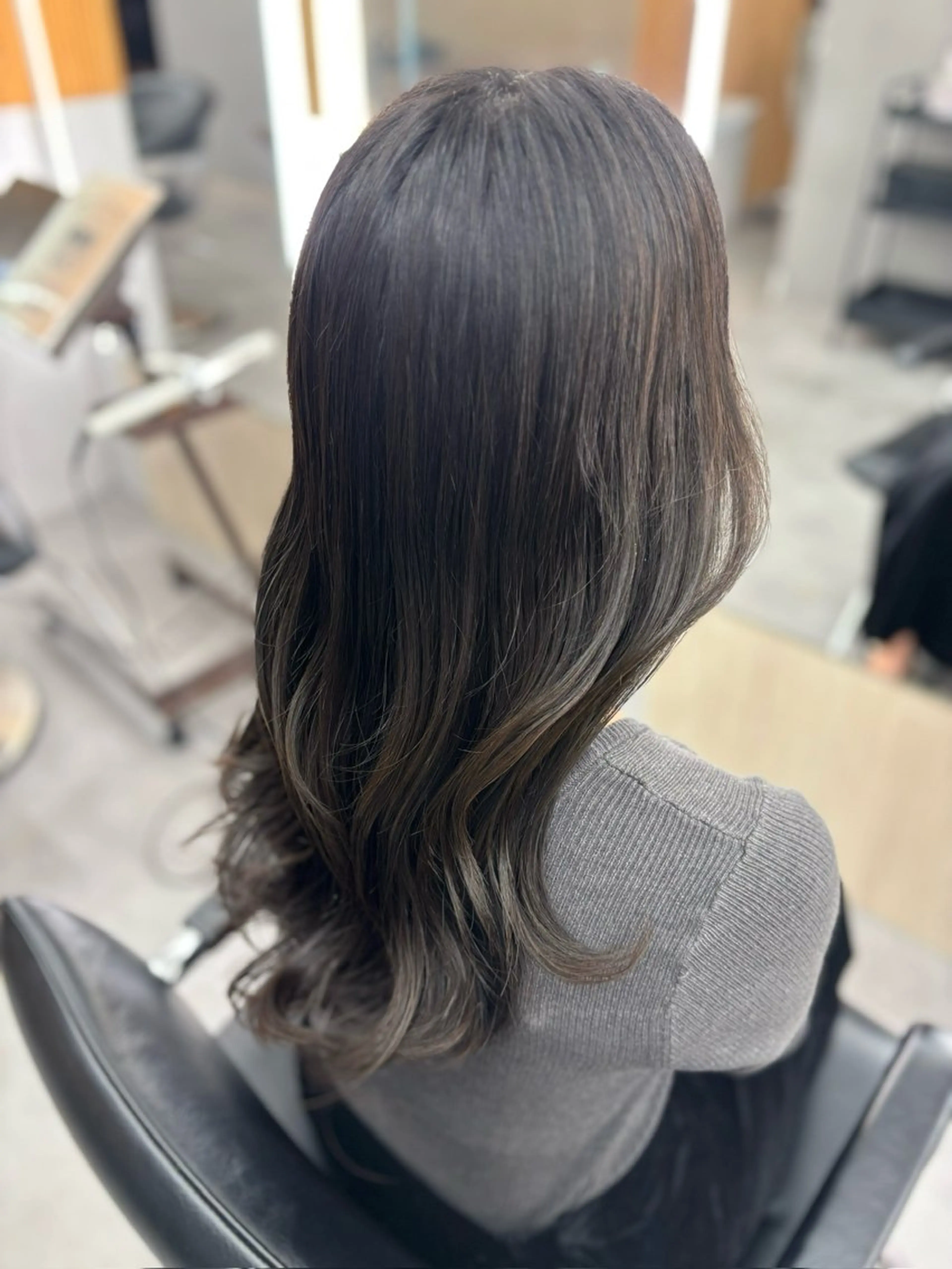 ロング 縮毛矯正/カラ ー/艶髪🌻ひな🌻のヘアスタイル