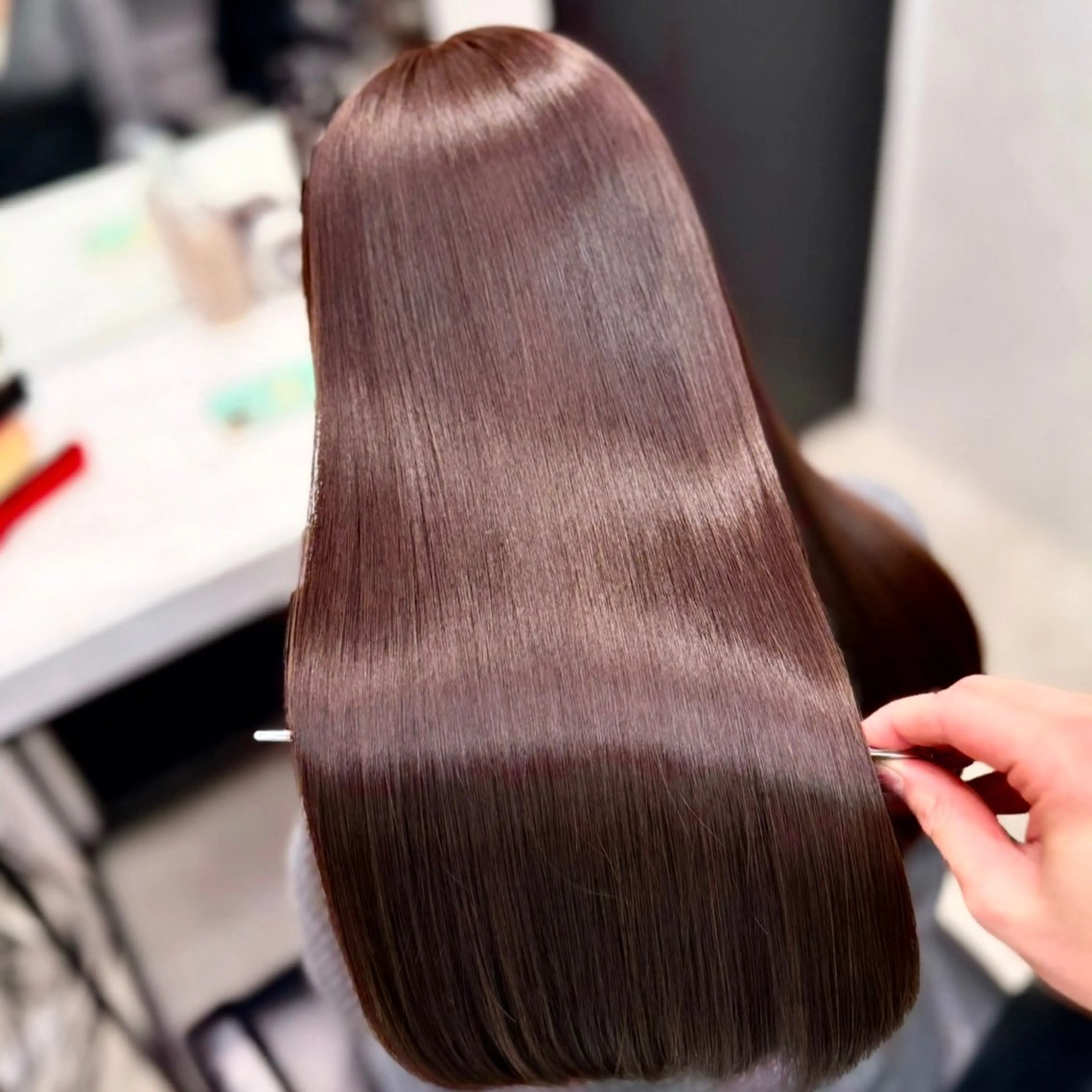 ロング 山口 真季のヘアスタイル