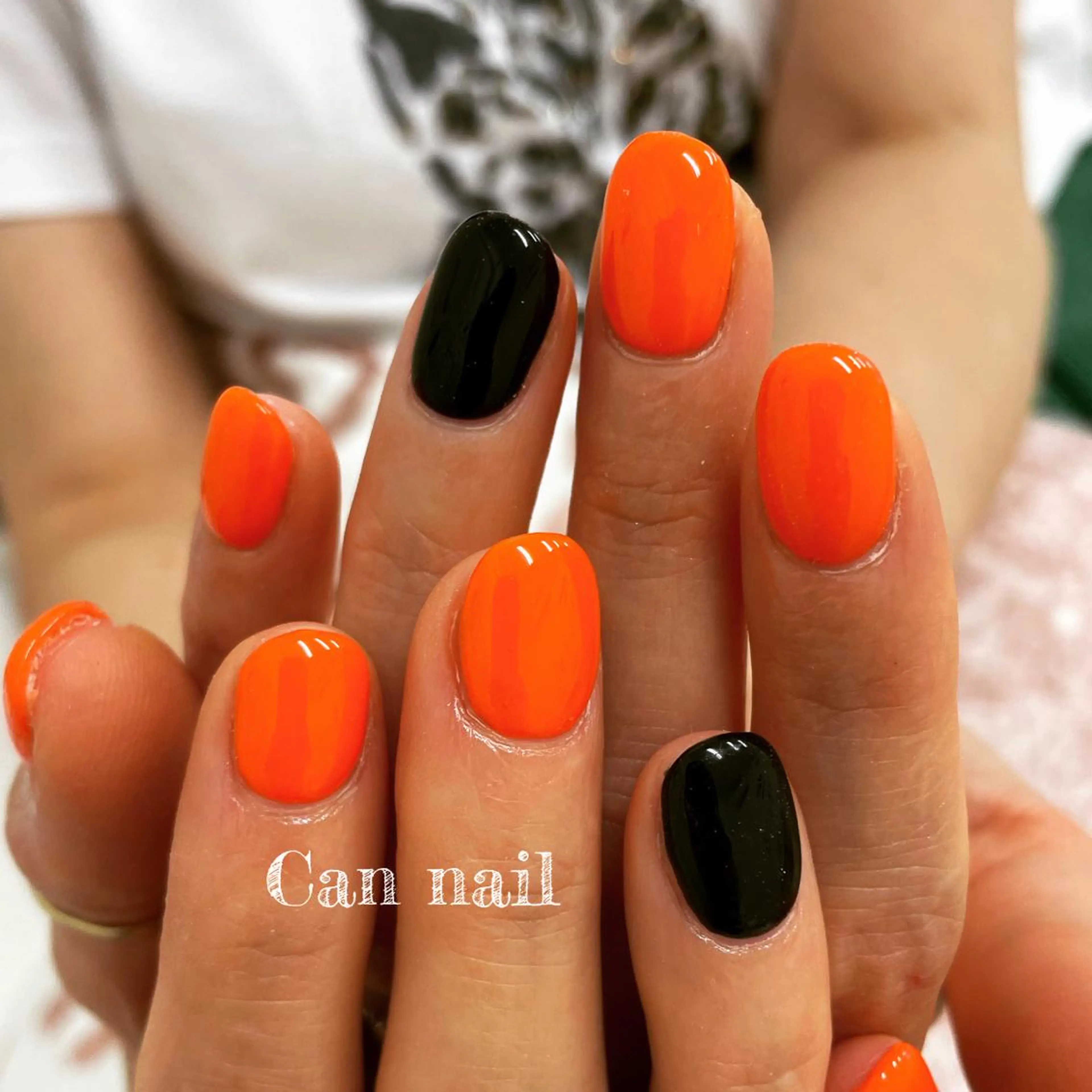 ショート ネイル ワンカラーネイル ハンドネイル Parfum パルファンのネイルデザイン