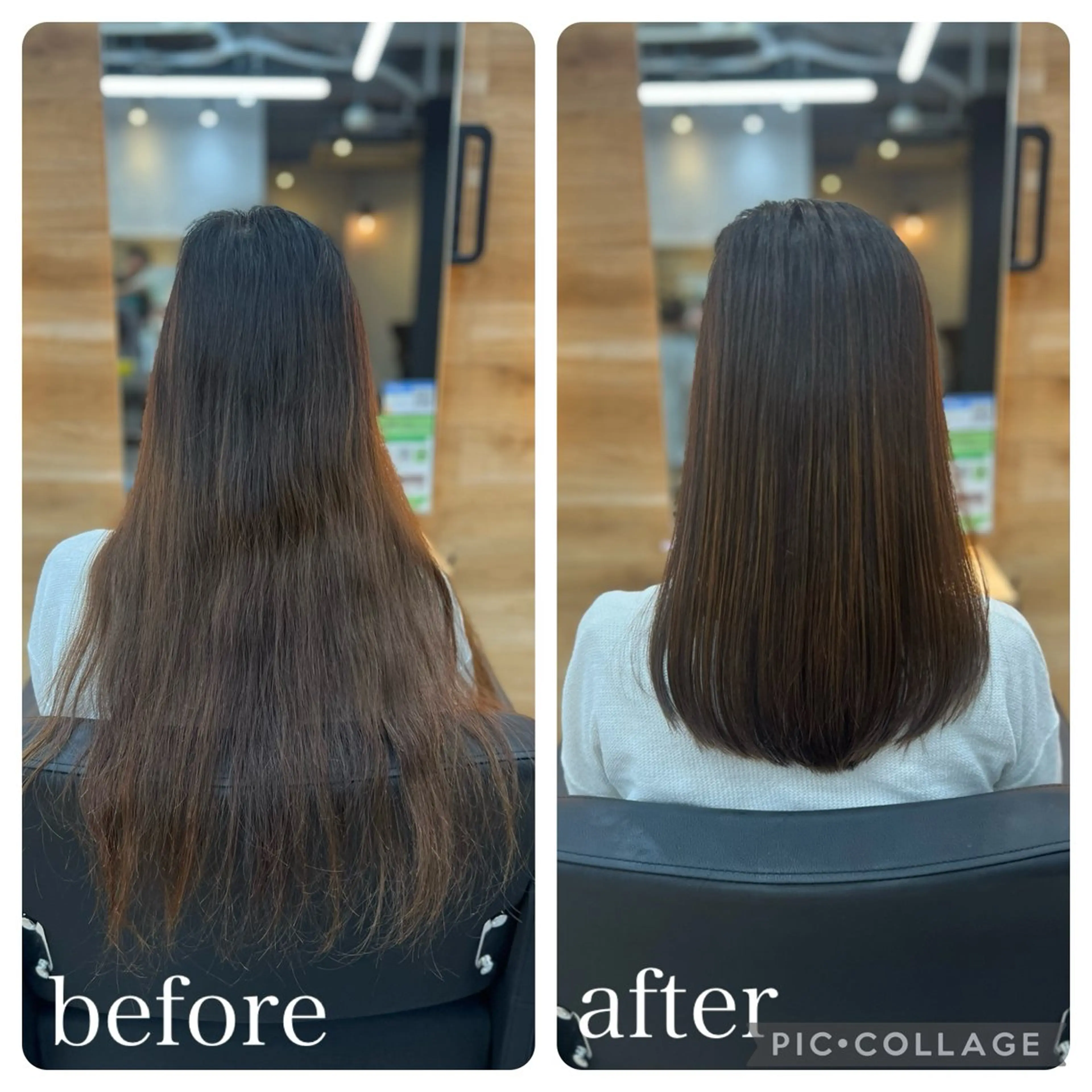 セミロング Aguhair milo森山知幸のヘアスタイル