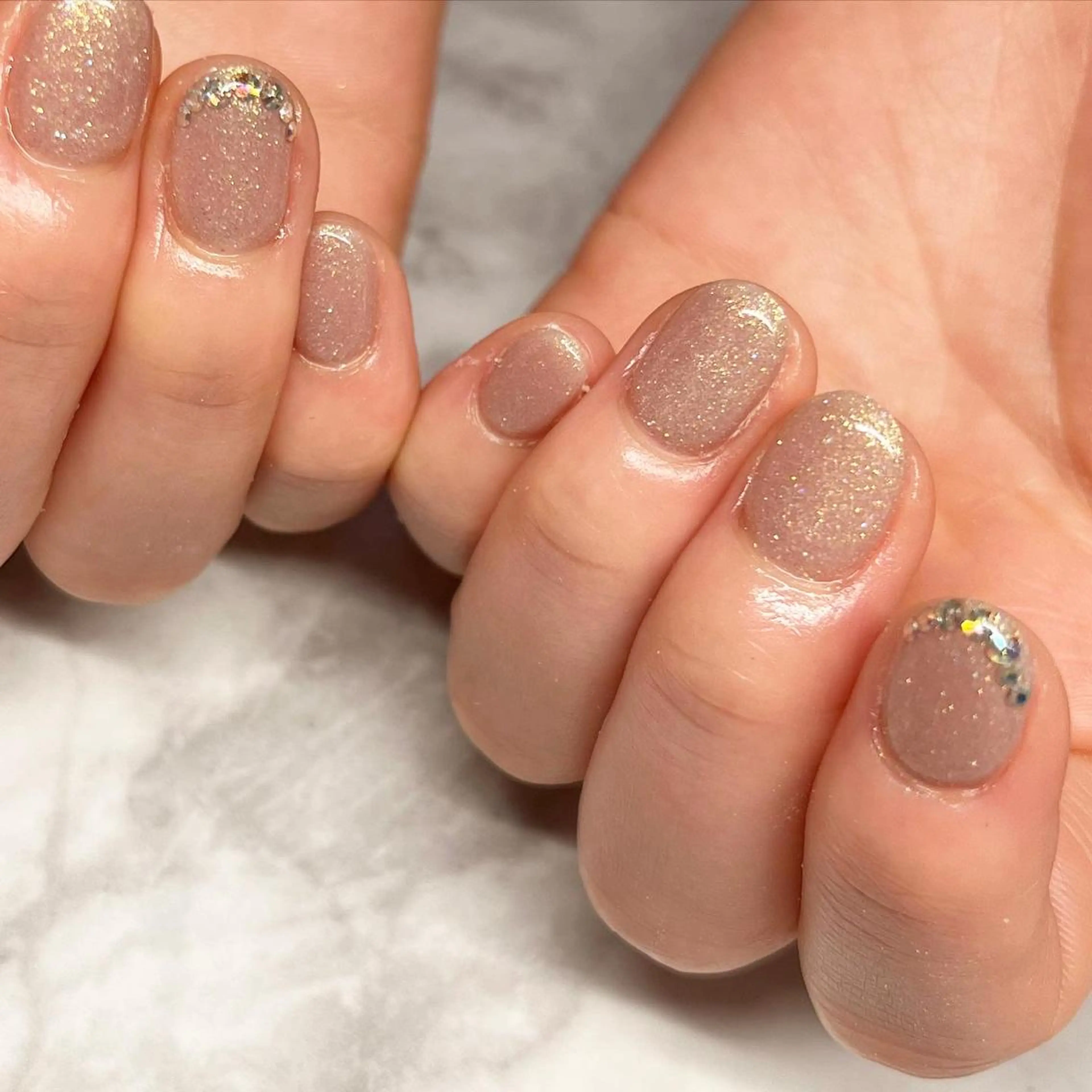 ネイル シンプルネイル 587nail *のネイルデザイン