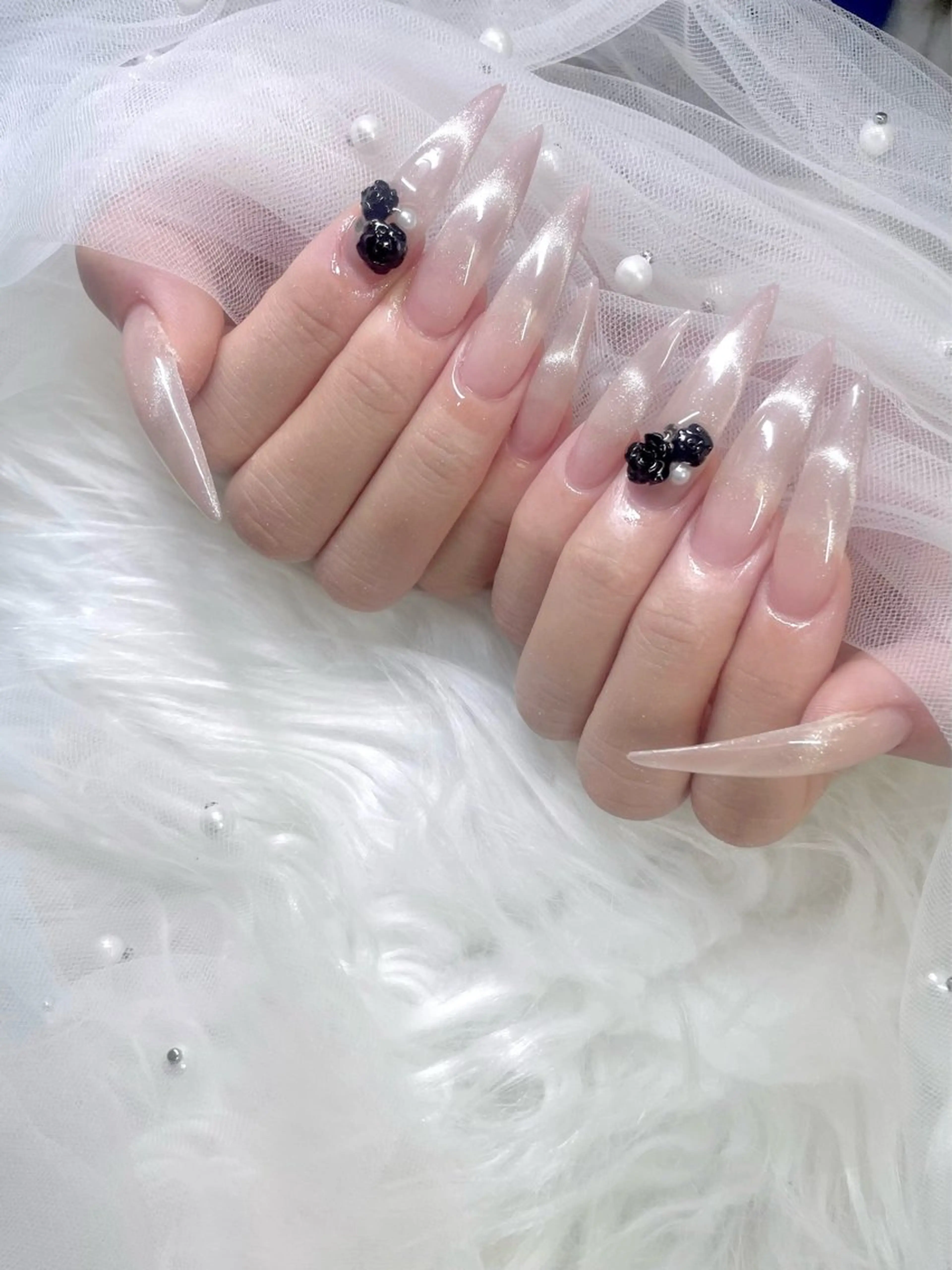 ネイル マグネットネイル IBUKI momo京橋のネイルデザイン