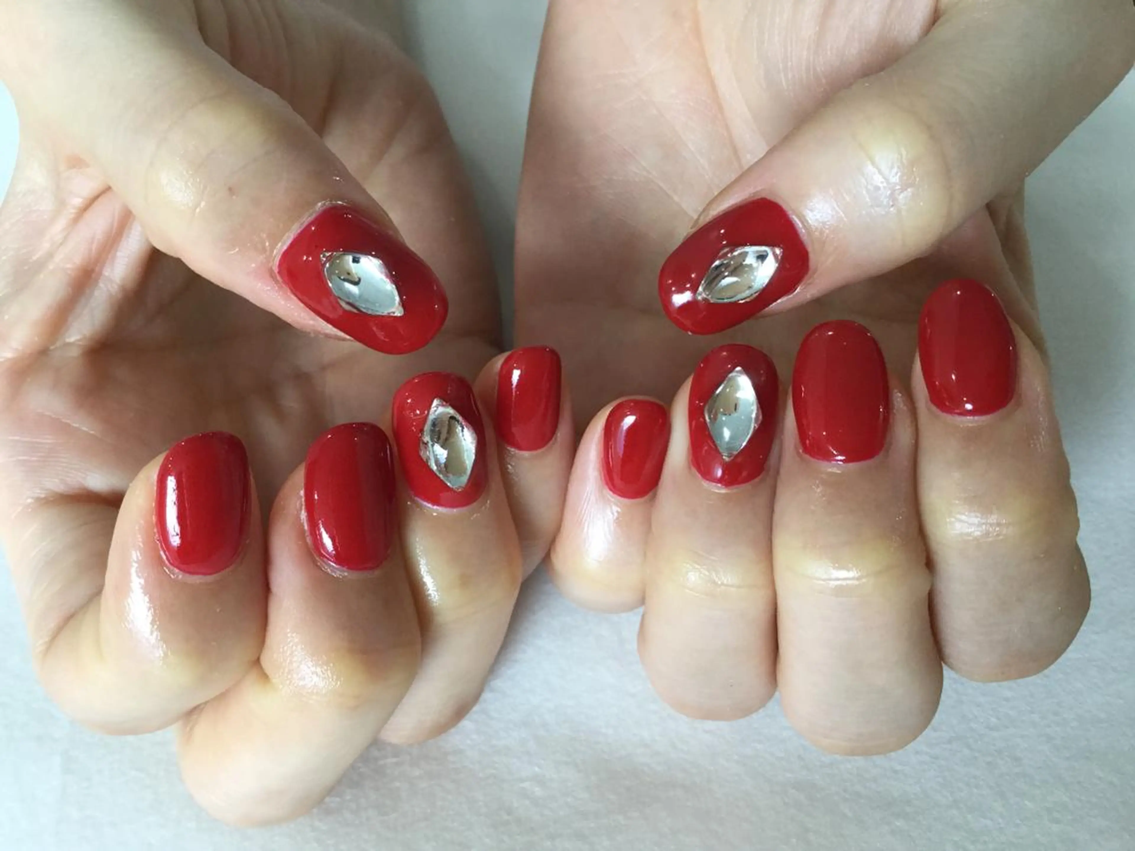 ネイル ハンドネイル 💎🐰 saki. m 🐰💎のネイルデザイン