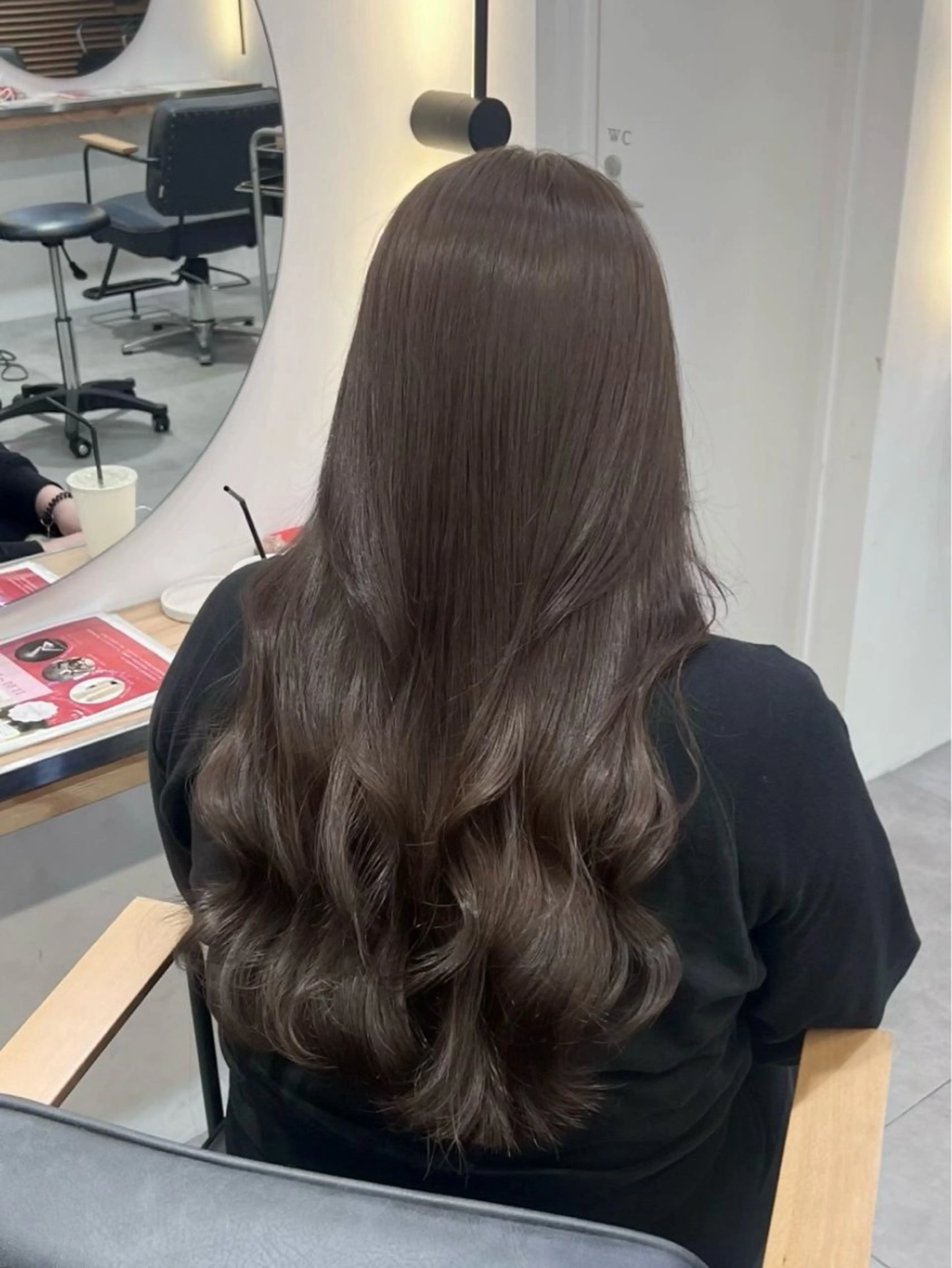 ロング ヘアカラー 髪質改善特化／透明感 カラー／ＡＫＡＮＥ♡のヘアスタイル