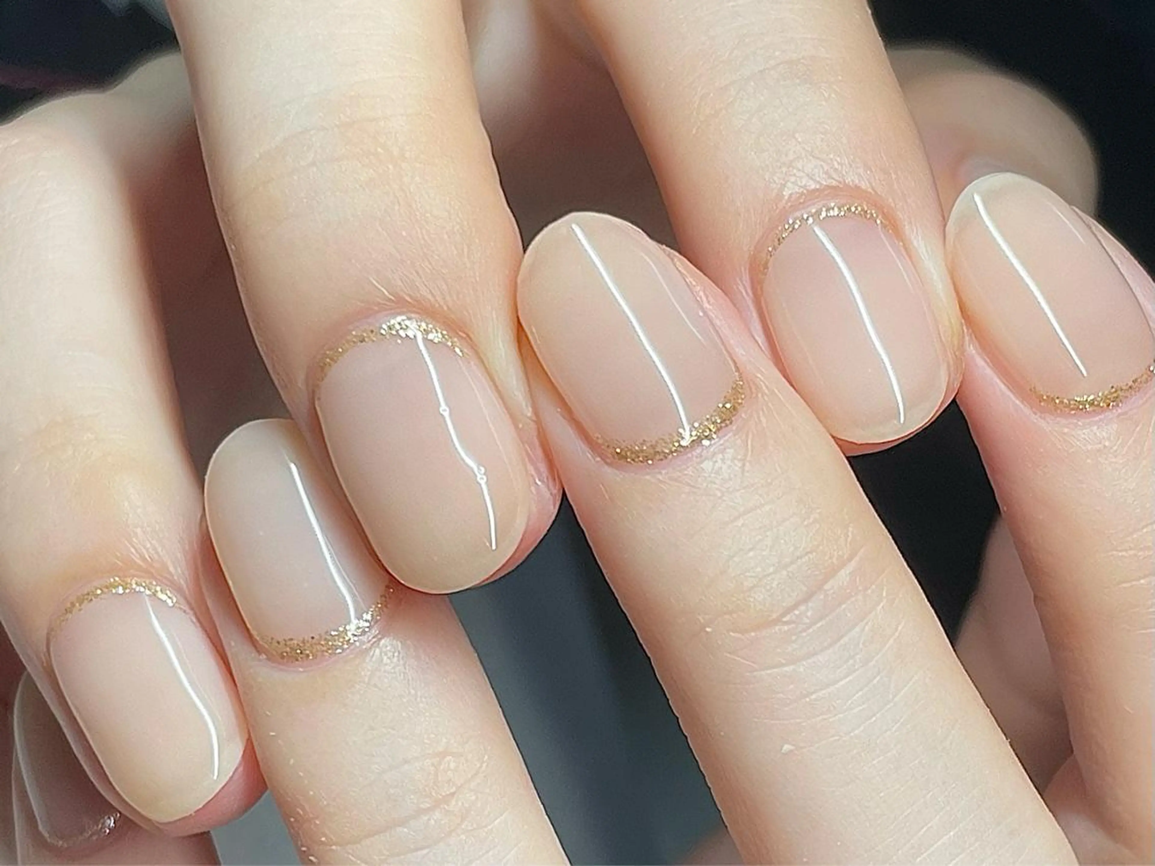 ネイル ラメ(グリッター) ハンドネイル R nail.のネイルデザイン