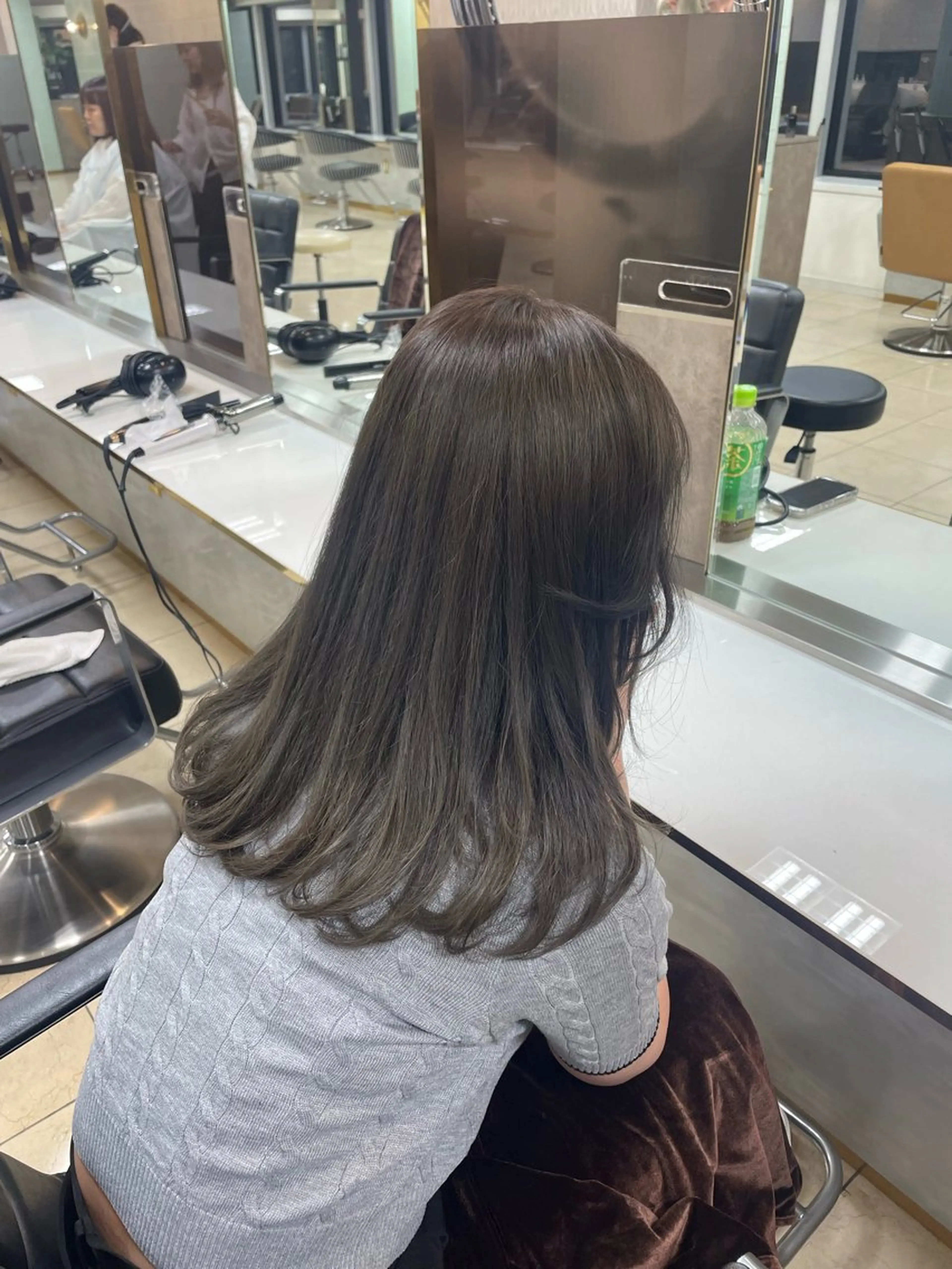 カラー 透明感カラー 🌿新宿 カットモデル🫧のヘアスタイル