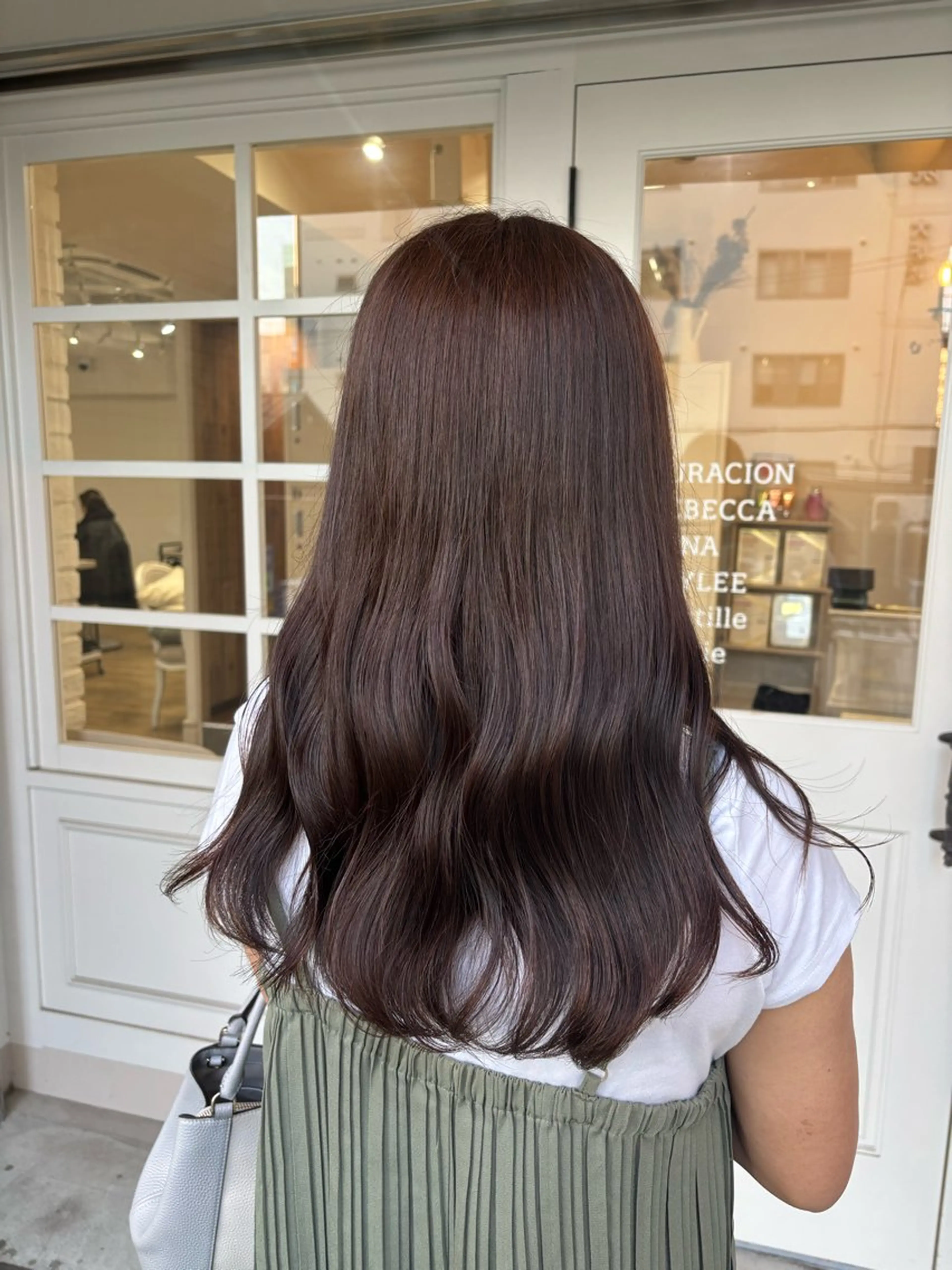 セミロング カラー chika °ʚ🎀ɞ°.のヘアスタイル