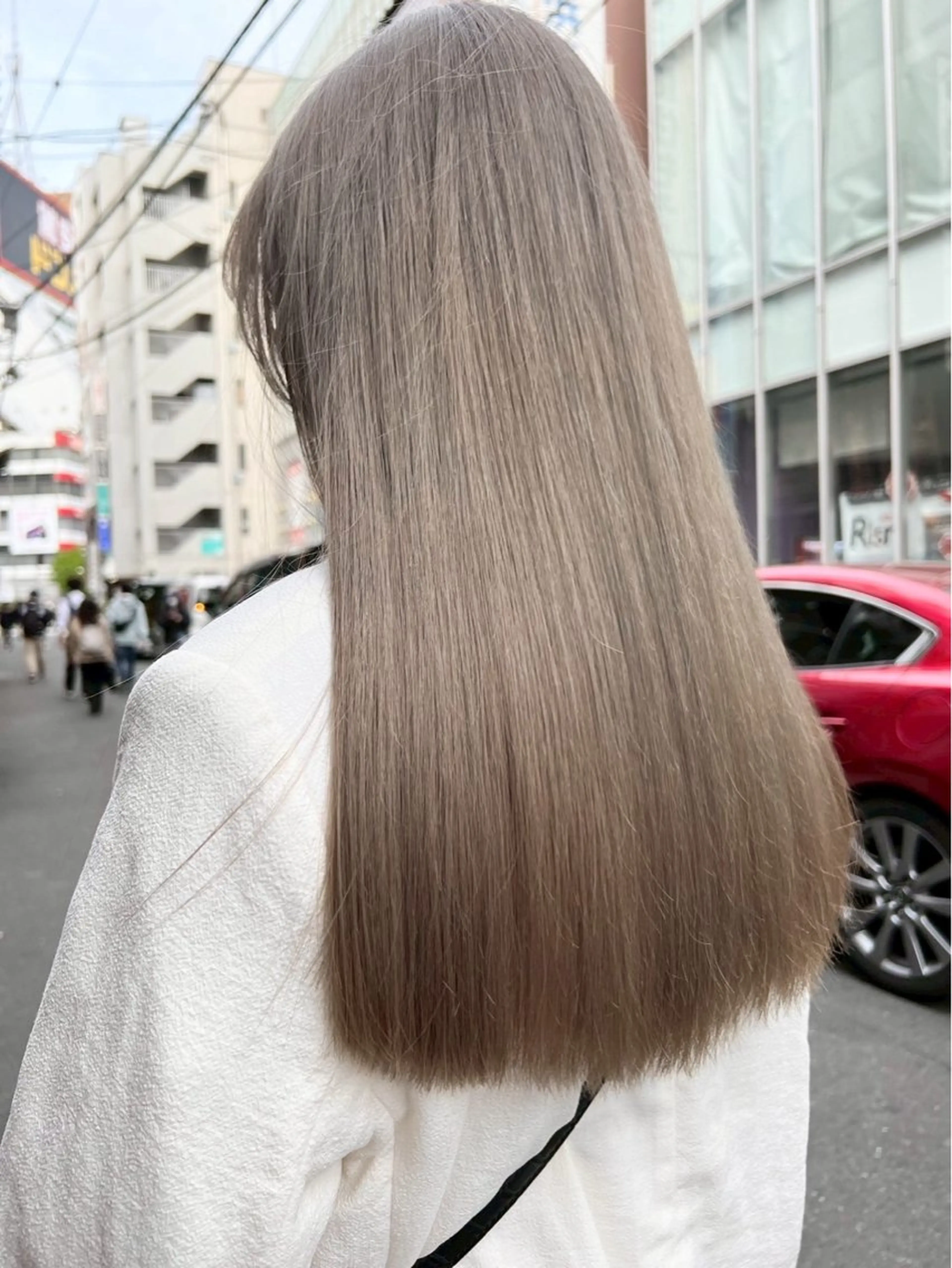 🌈minimo限定🌈ブリーチなしダブルカラー🤍🫧《シャンプー、ミニヘッドスパ、ヘアスタイリング込み》✨️の写真