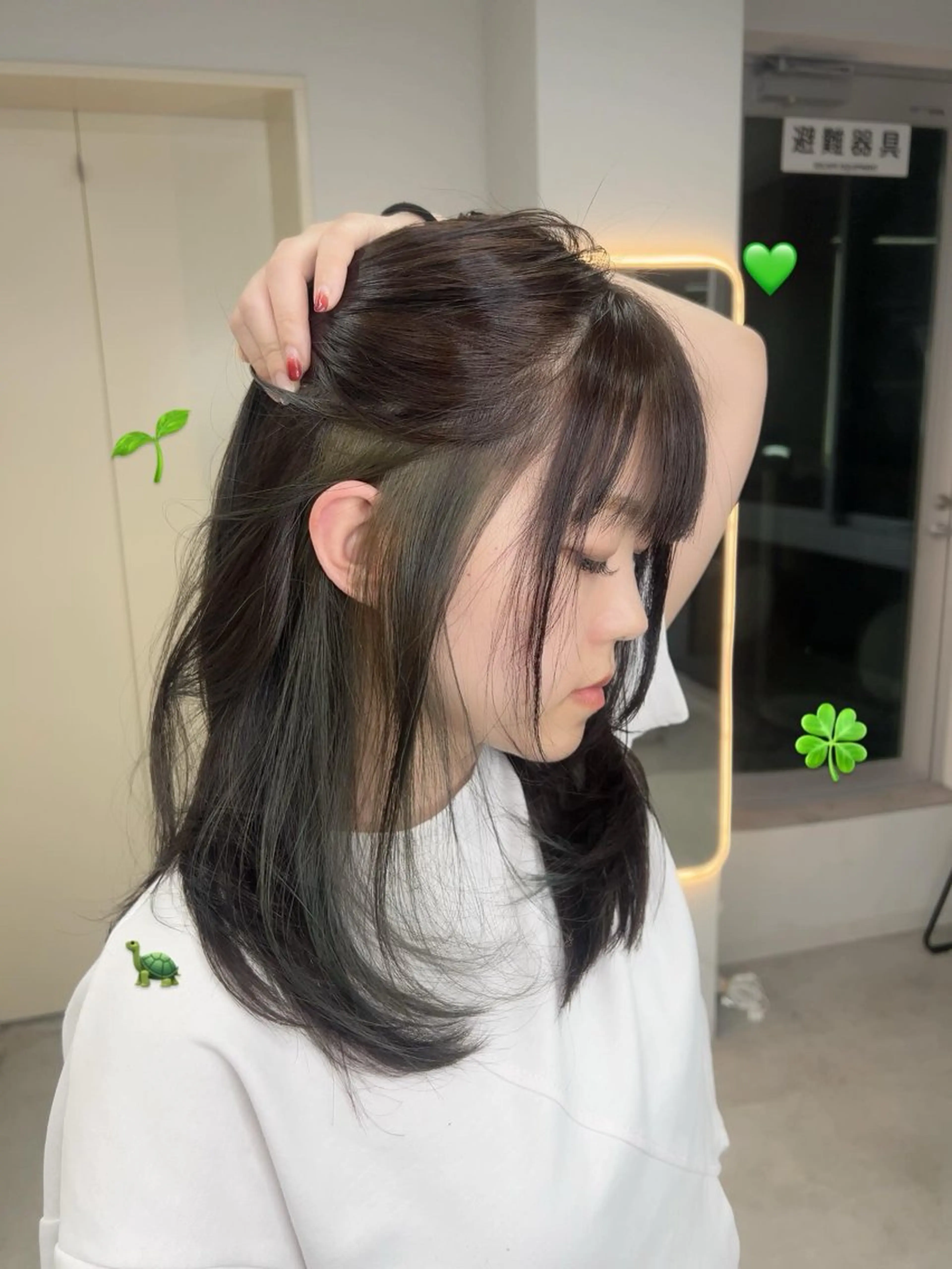 カラー ヘアカラー GiseL ハイトー ンSa_ya🎀のヘアスタイル