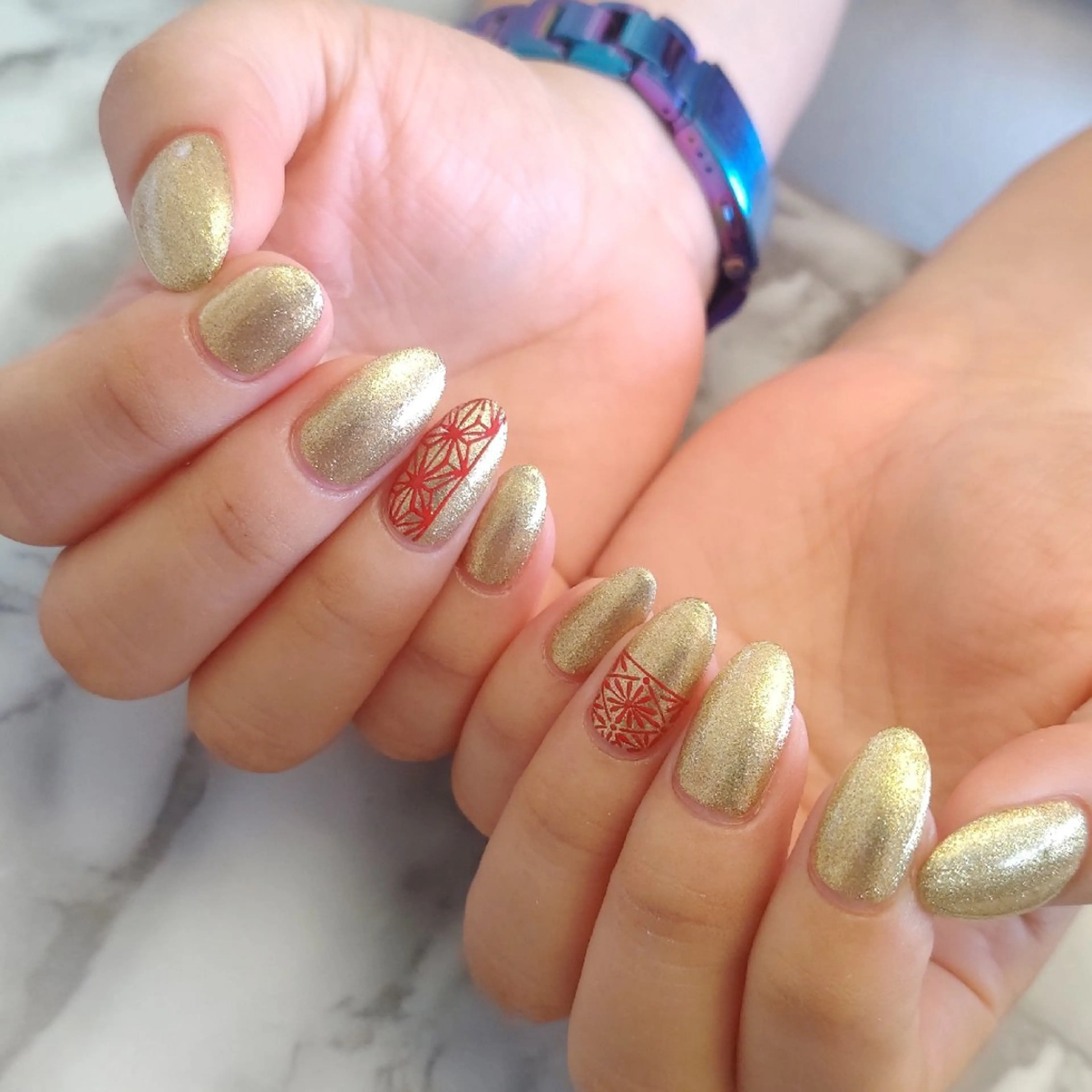 ネイル ジェヌインネイル 河内のネイルデザイン