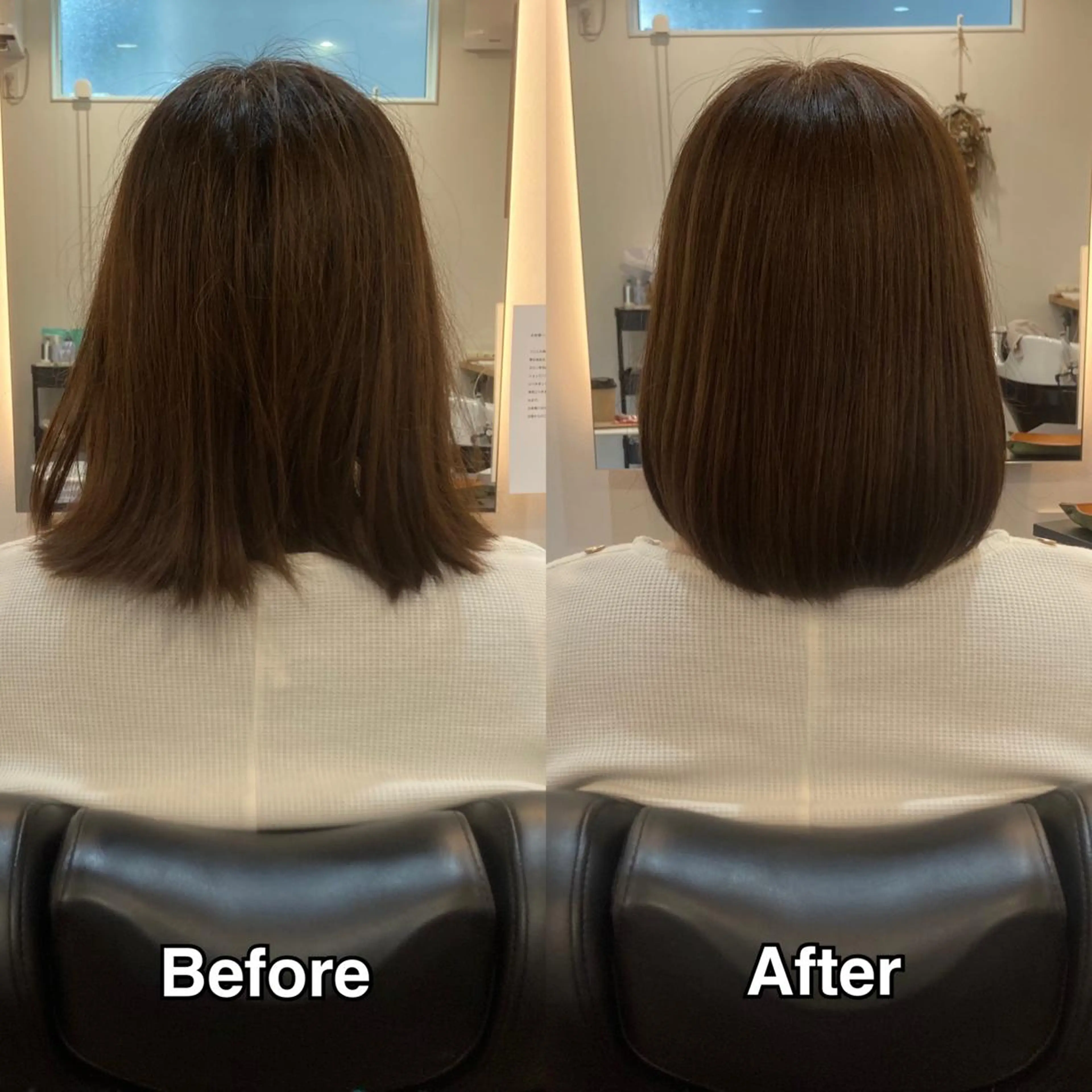 ミディアム 濱本 浩安のヘアスタイル