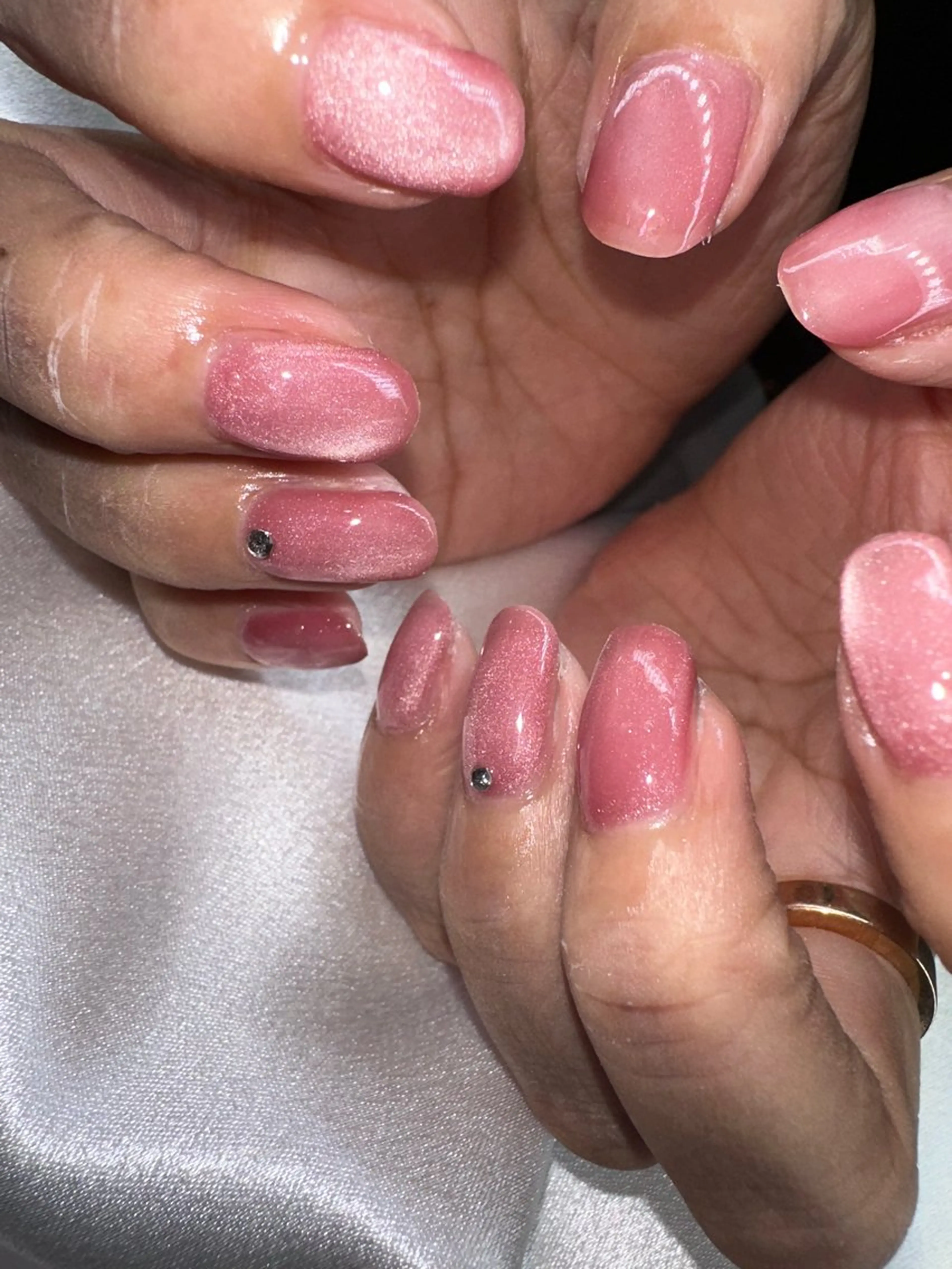 ショート ハンドネイル YOKOSUKA🌊 NAIL🌿🫧💛のネイルデザイン