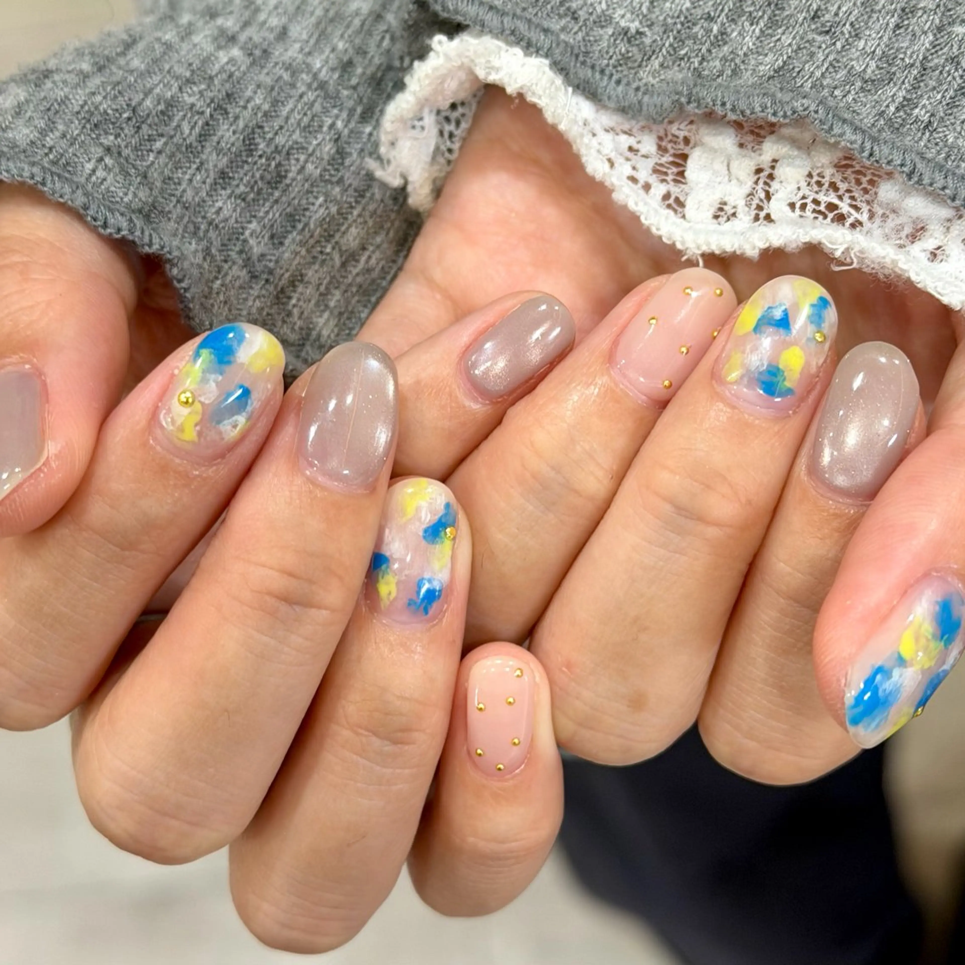 ネイル ハンドネイル 4/18🈳あり✧* ayanaのネイルデザイン