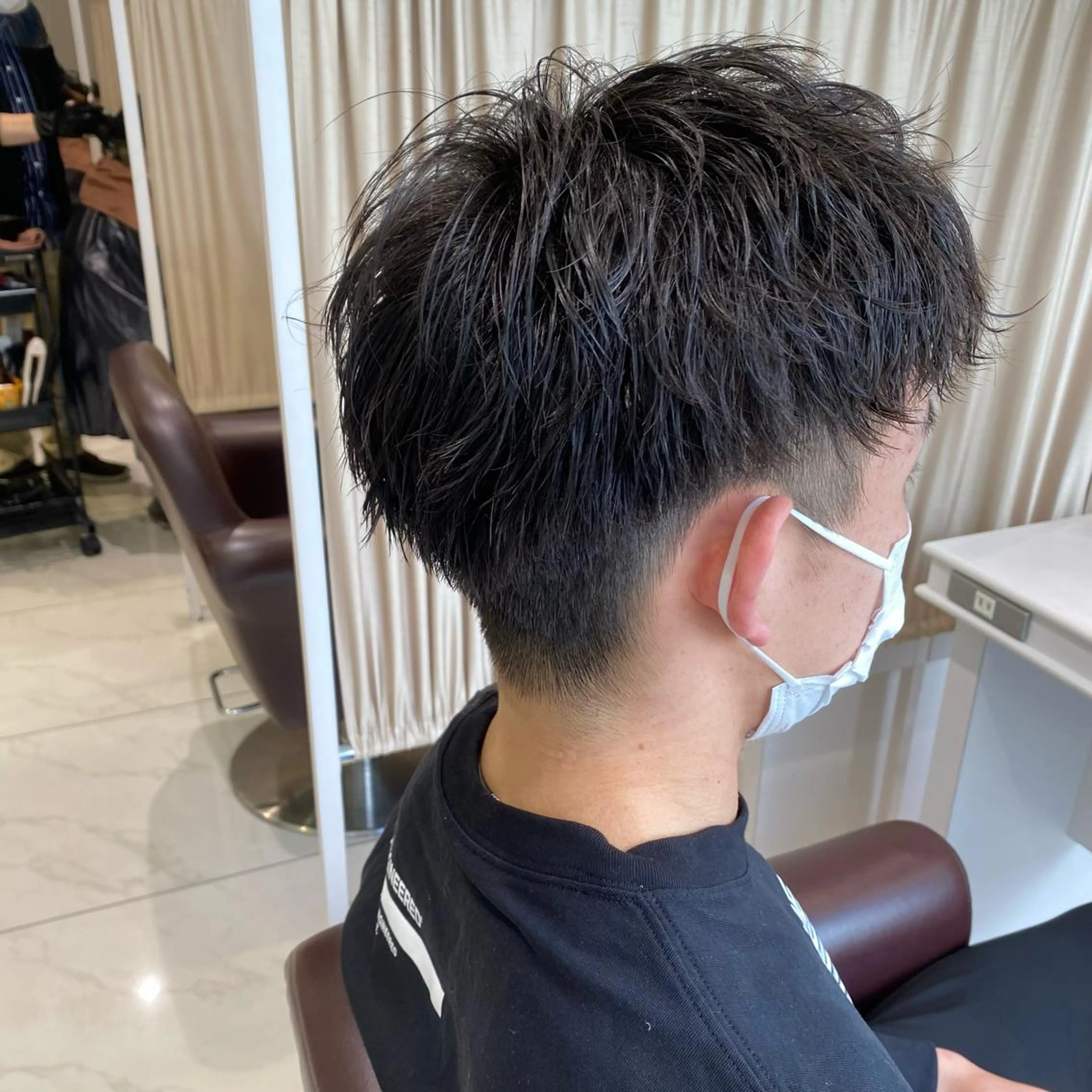 メンズ カット パーマ 🍊オオノ リホ🍑のヘアスタイル