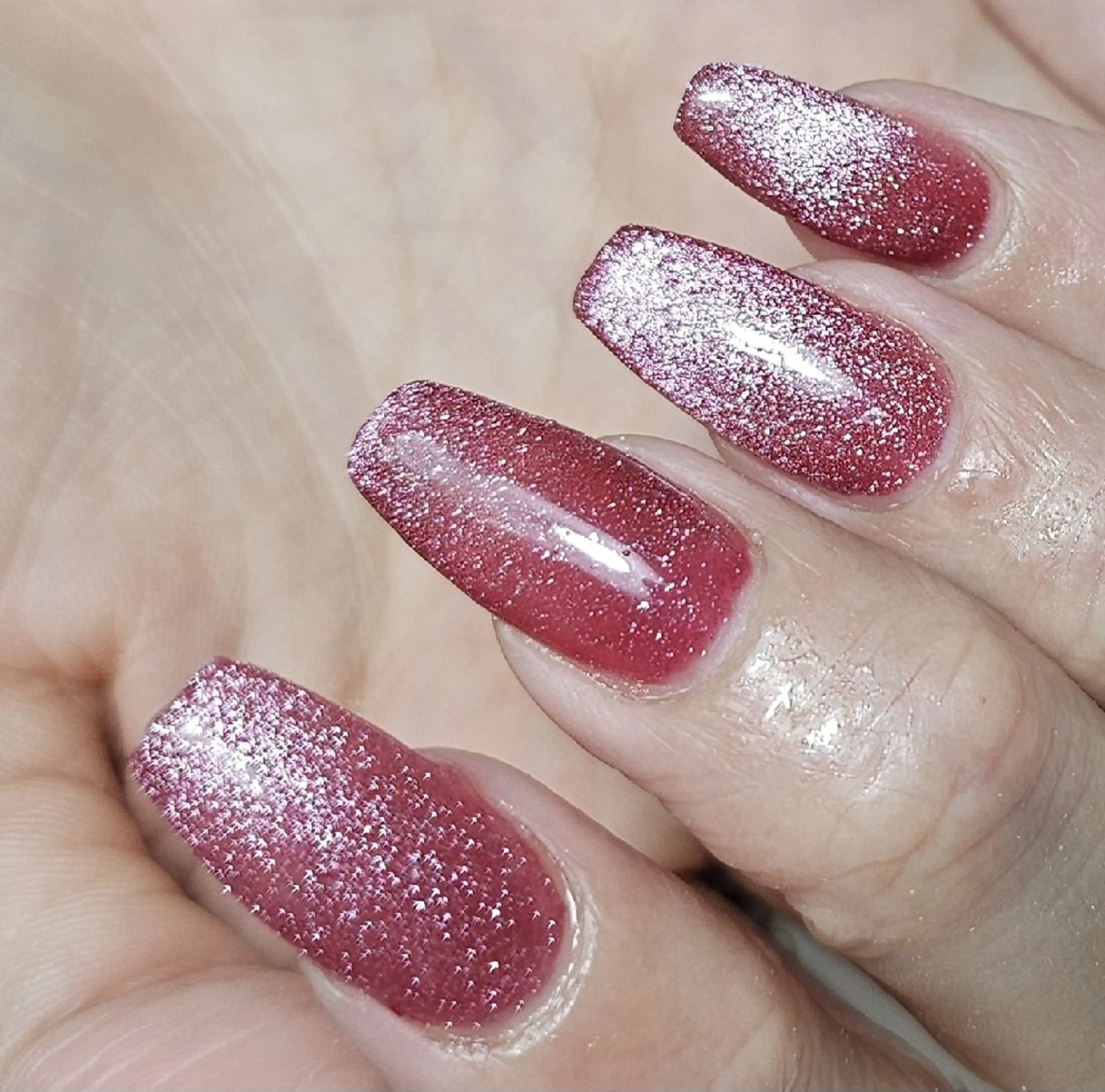 ネイル フラッシュネイル ジェルネイル ラメ(グリッター) マグネットネイル フットネイル Noah'snail   のネイルデザイン